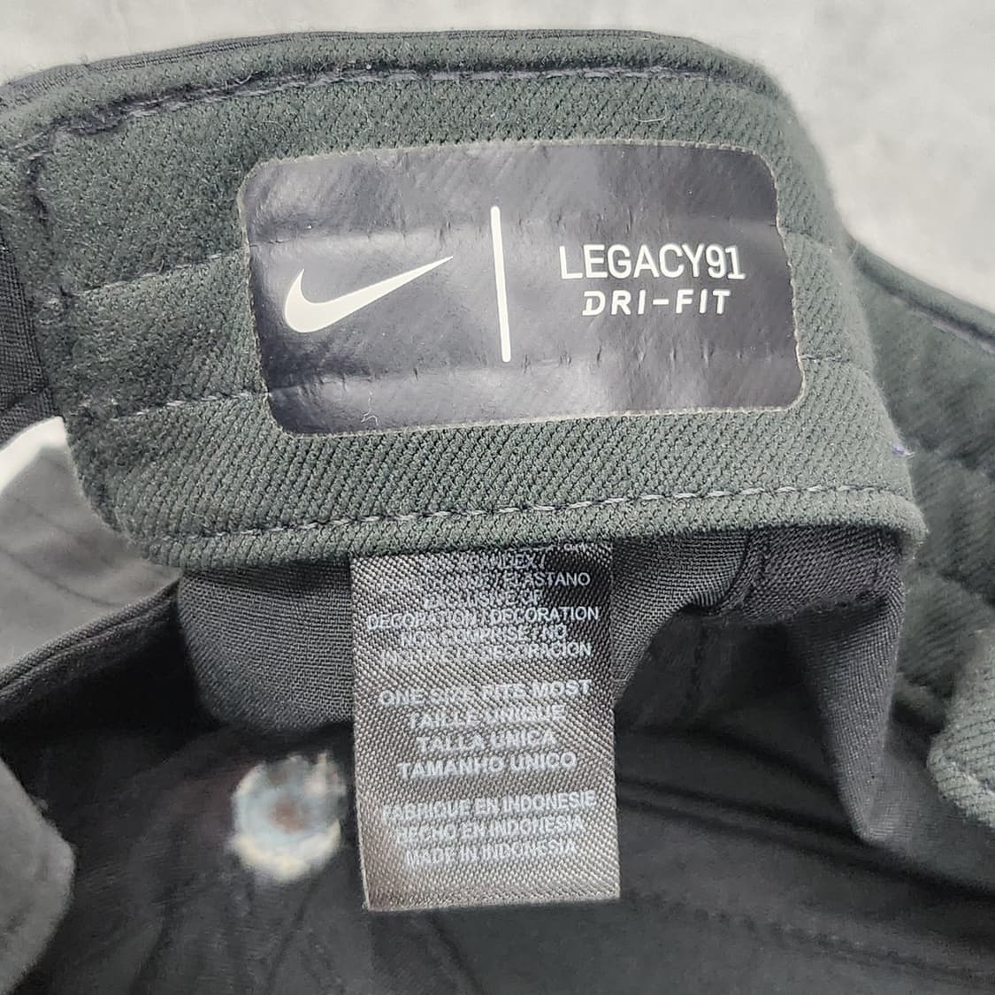 나이키 레거시91 드라이핏 볼캡 블랙 프리 상품이미지7