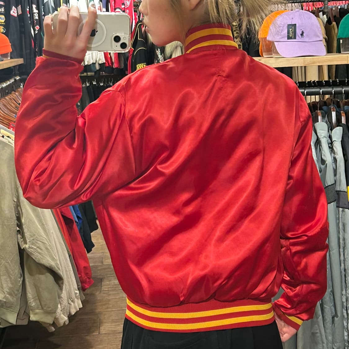 [HI] VTG 바시티 레드&옐로우 상품이미지5