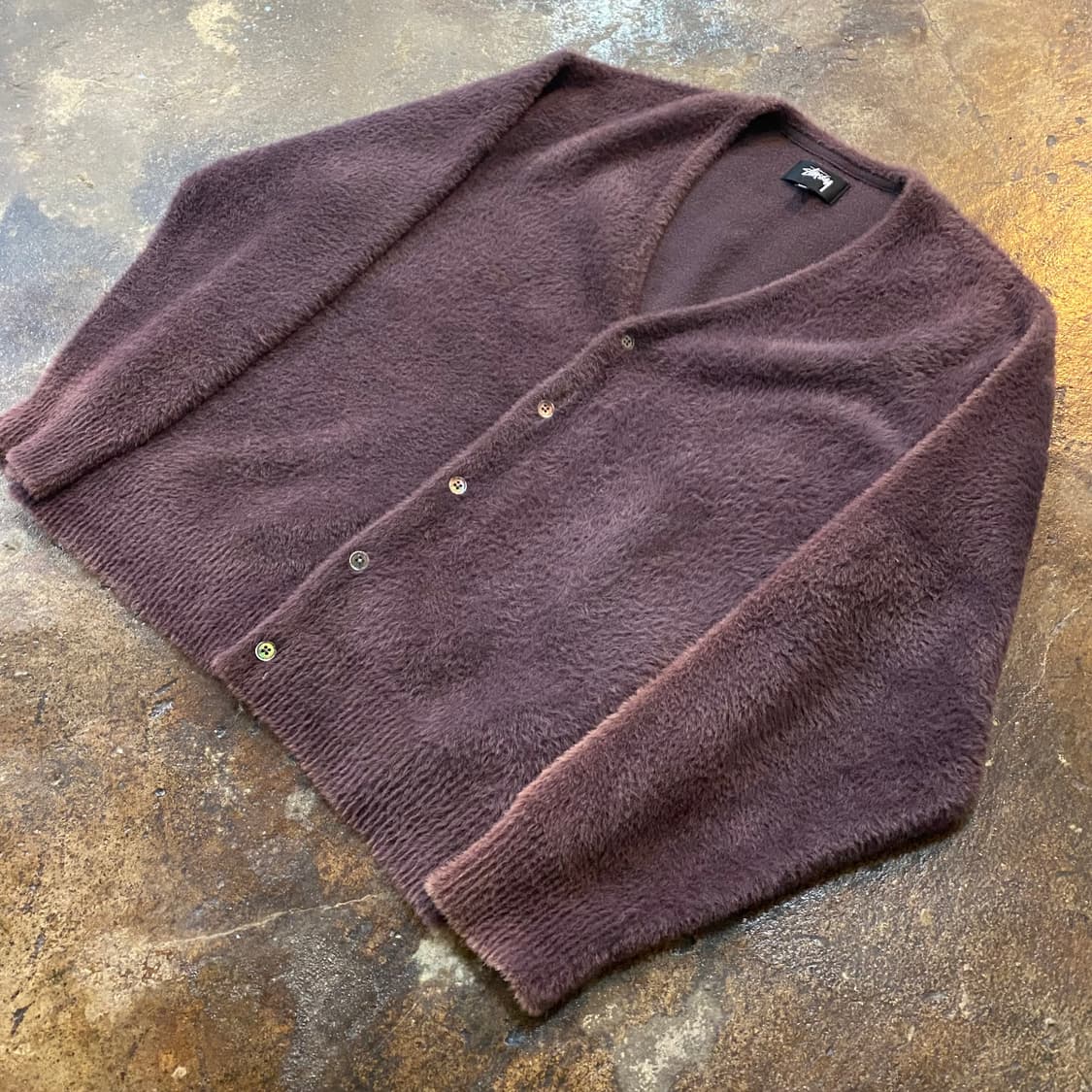 (XL) 스투시 쉐기 가디건 상품이미지2