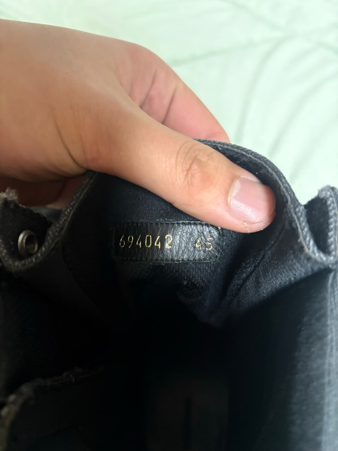 발렌시아가 스트라이크 부츠 풀박 45 블랙 상품이미지8