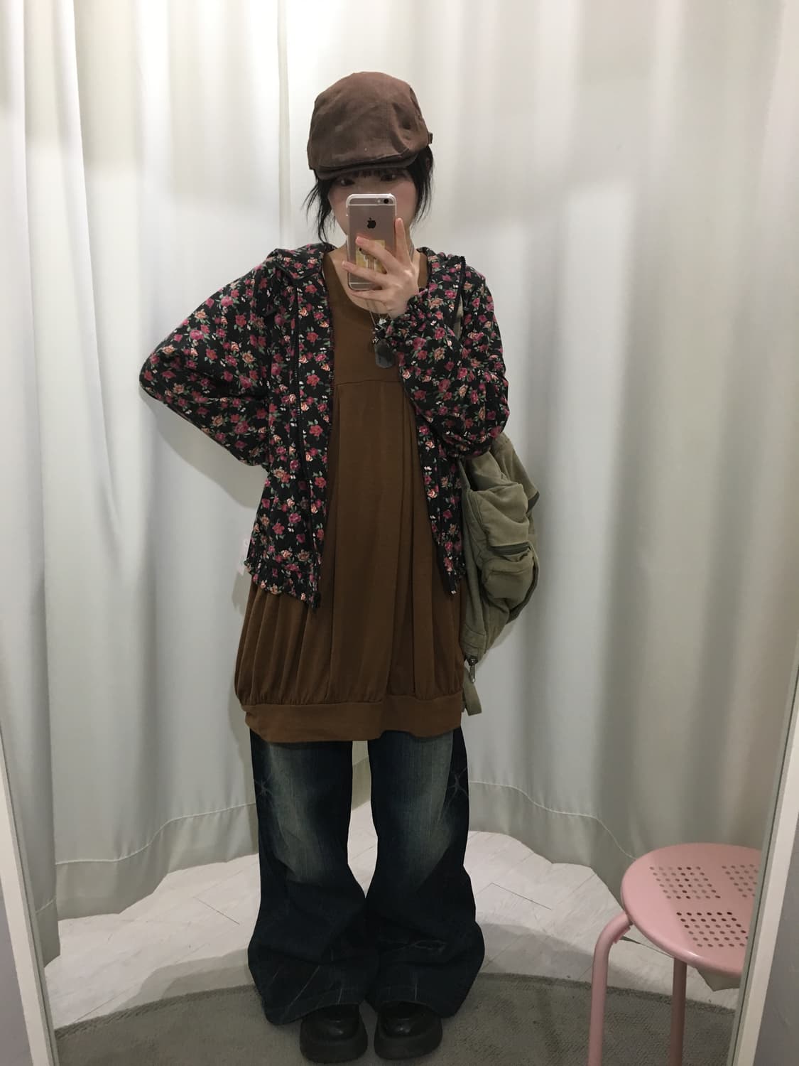 flower bear hoodie jk 상품이미지2