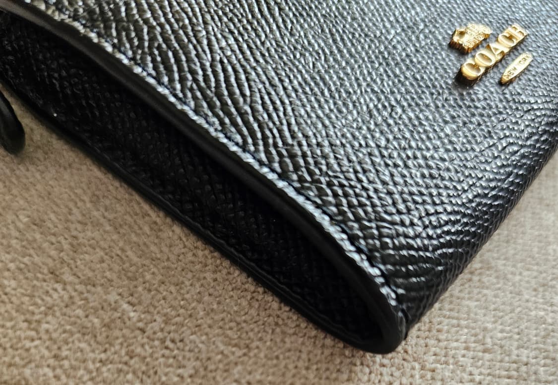 코치 블랙 키링 카드지갑 상품이미지8