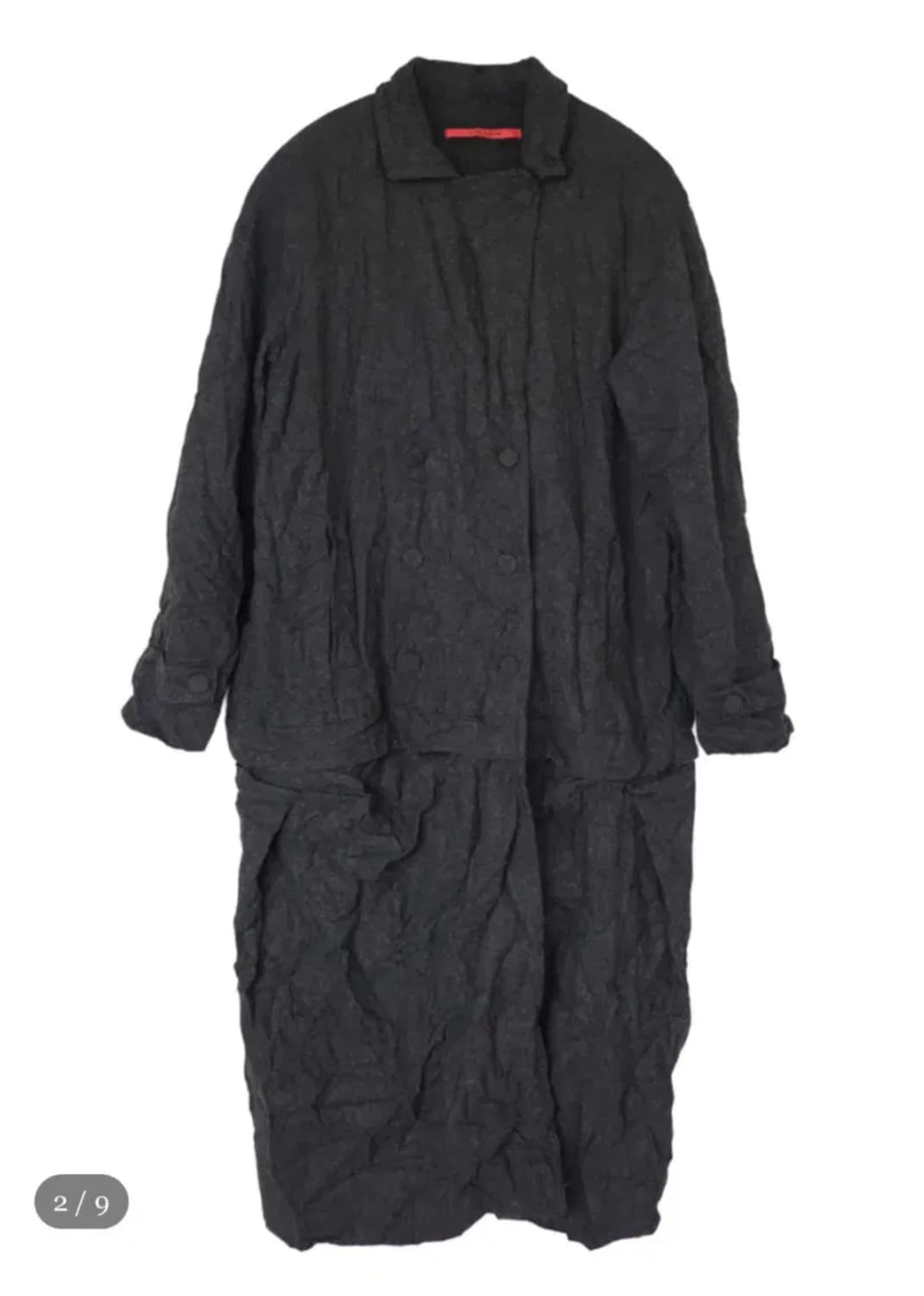 에옹쓰 Paper Wool Mid-Layer Coat 상품이미지1