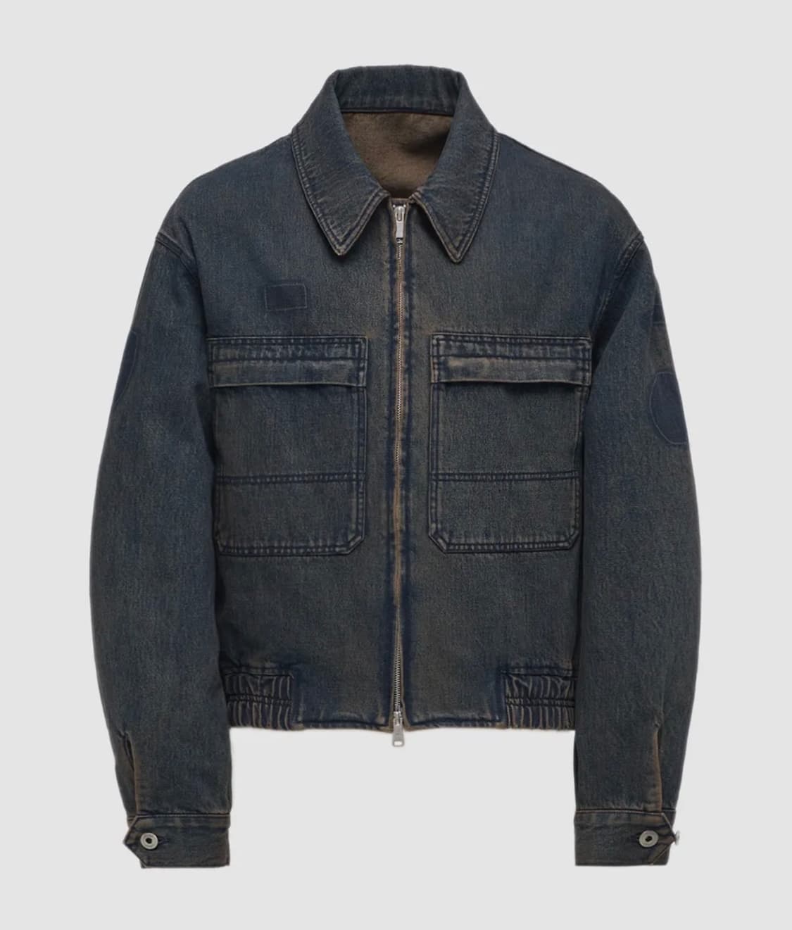 coor 쿠어 틴트 데님 자켓 (인디고브라운) 상품이미지1