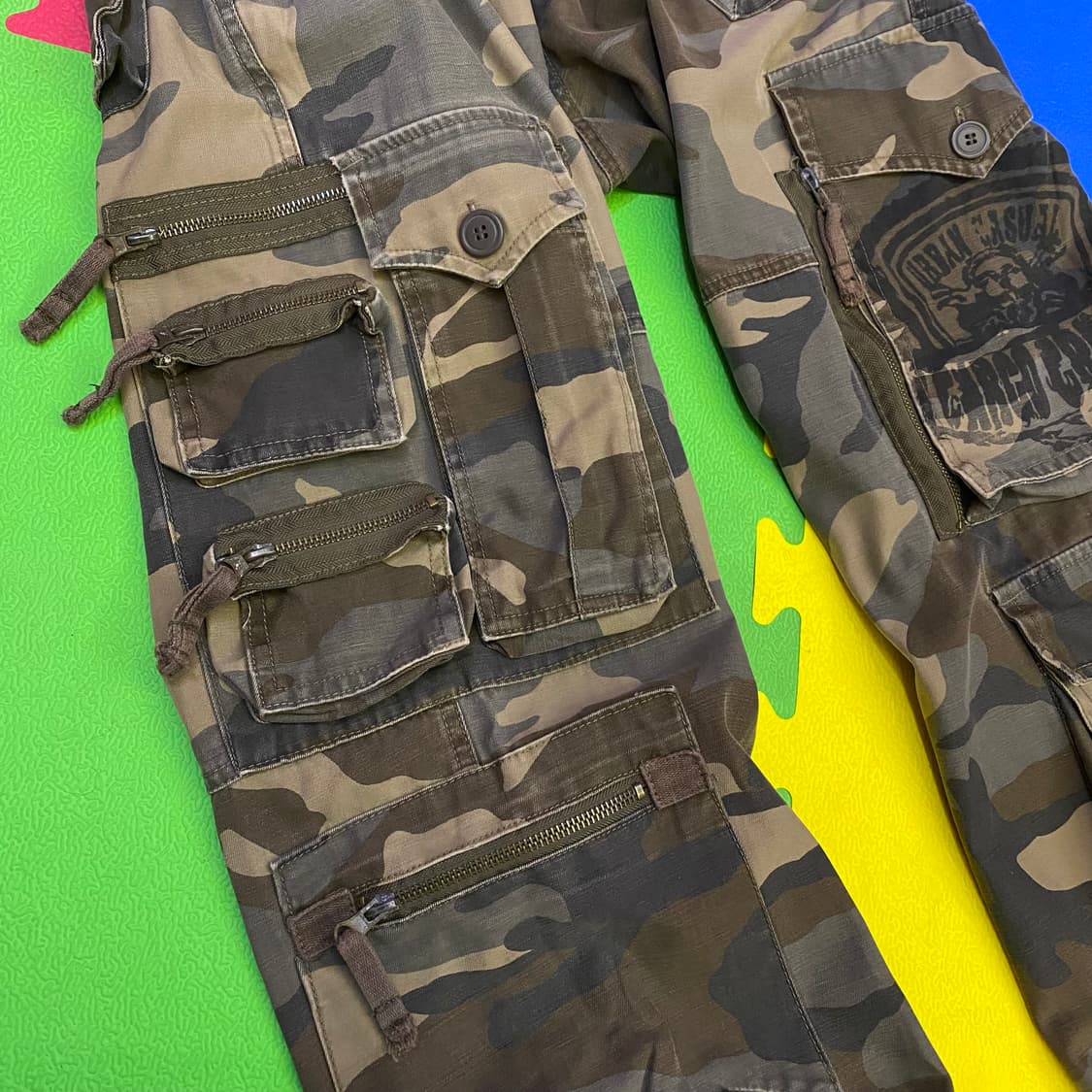 TWIST 카모플라쥬 유틸리티 카고 팬츠 상품이미지4