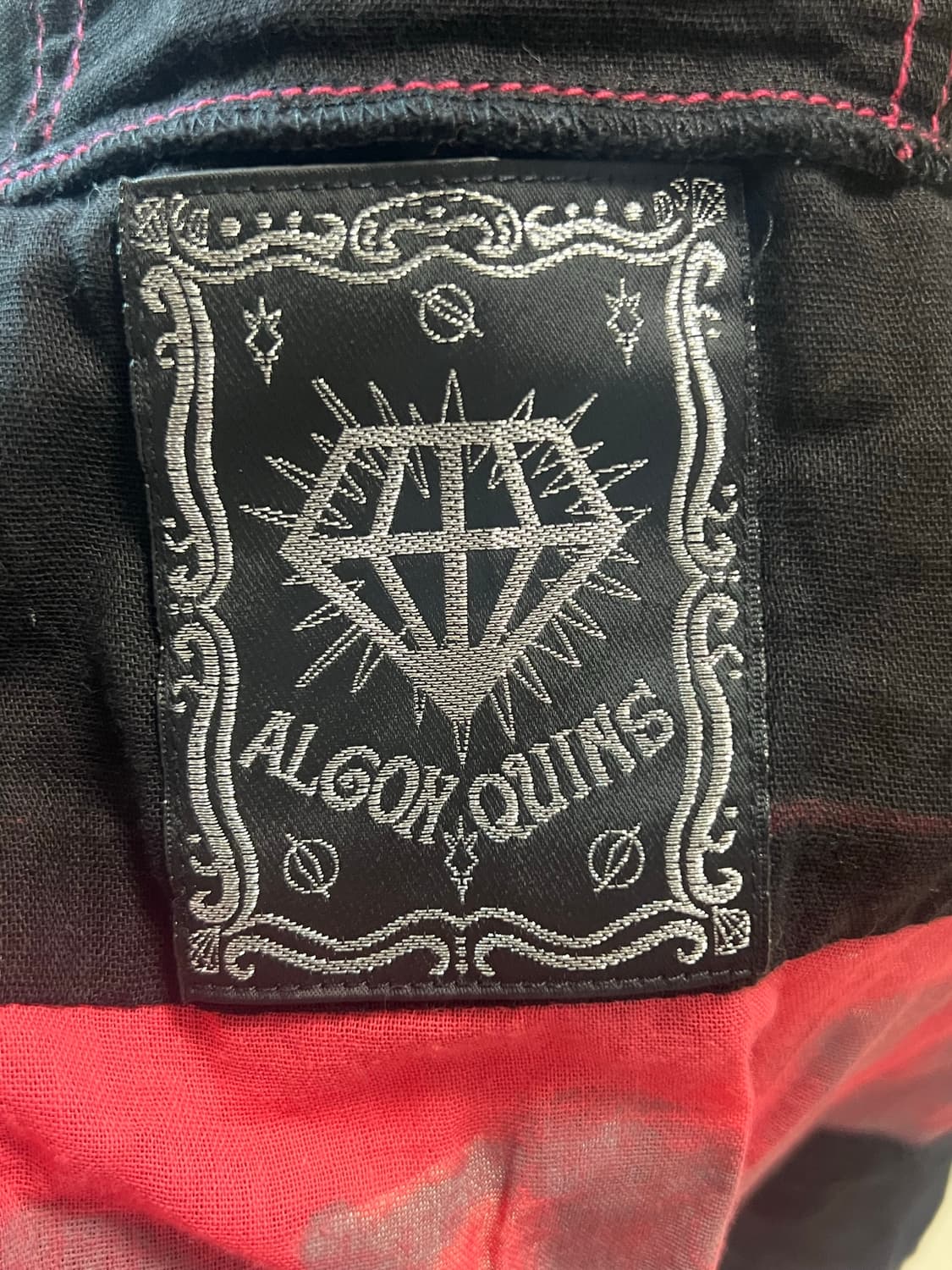 ALGONQUINS 알곤퀸즈 투웨이 반팔 후드 집업 일본 빈티지 상품이미지2