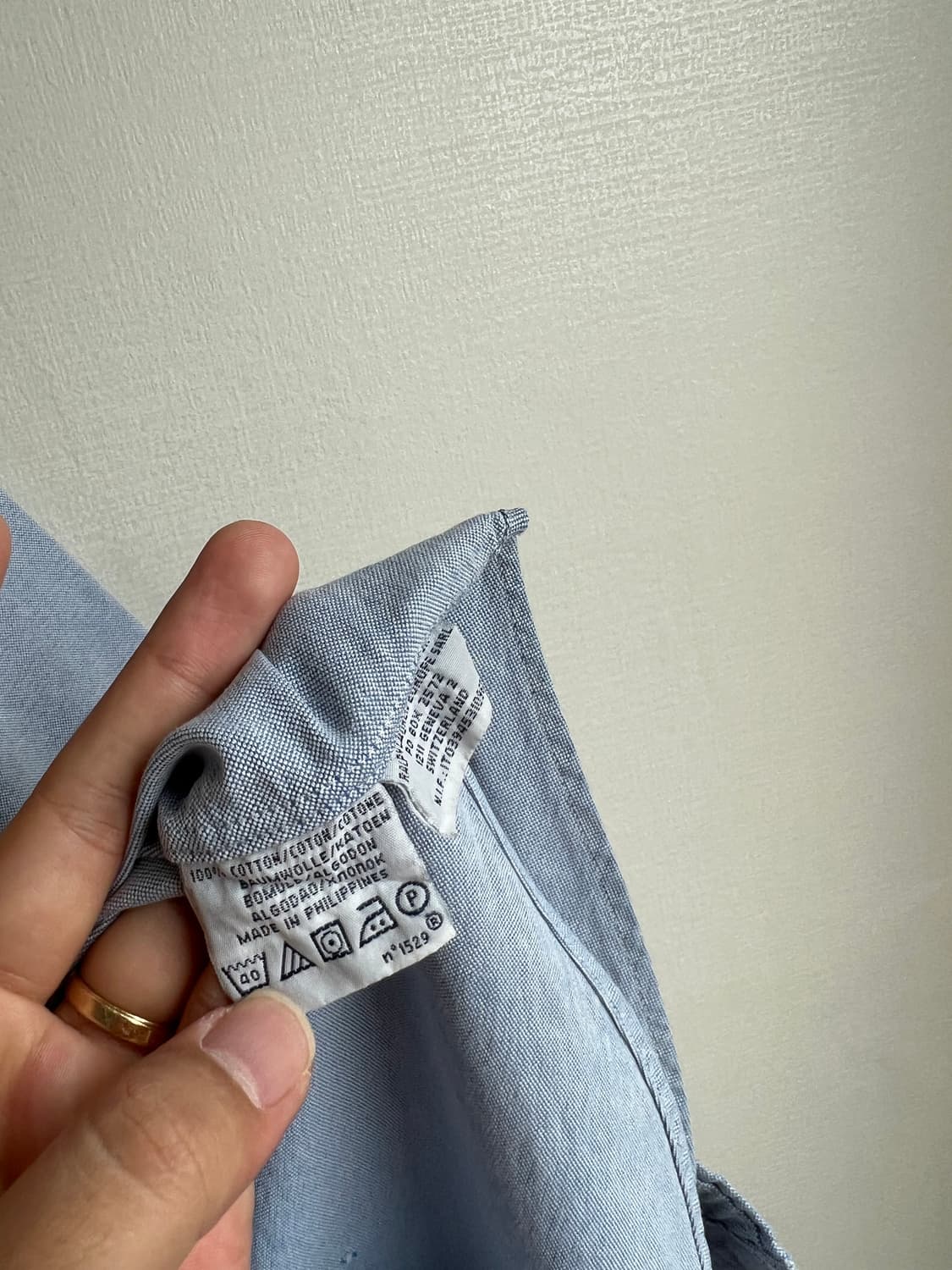 폴로 솔리드 반팔셔츠  상품이미지5