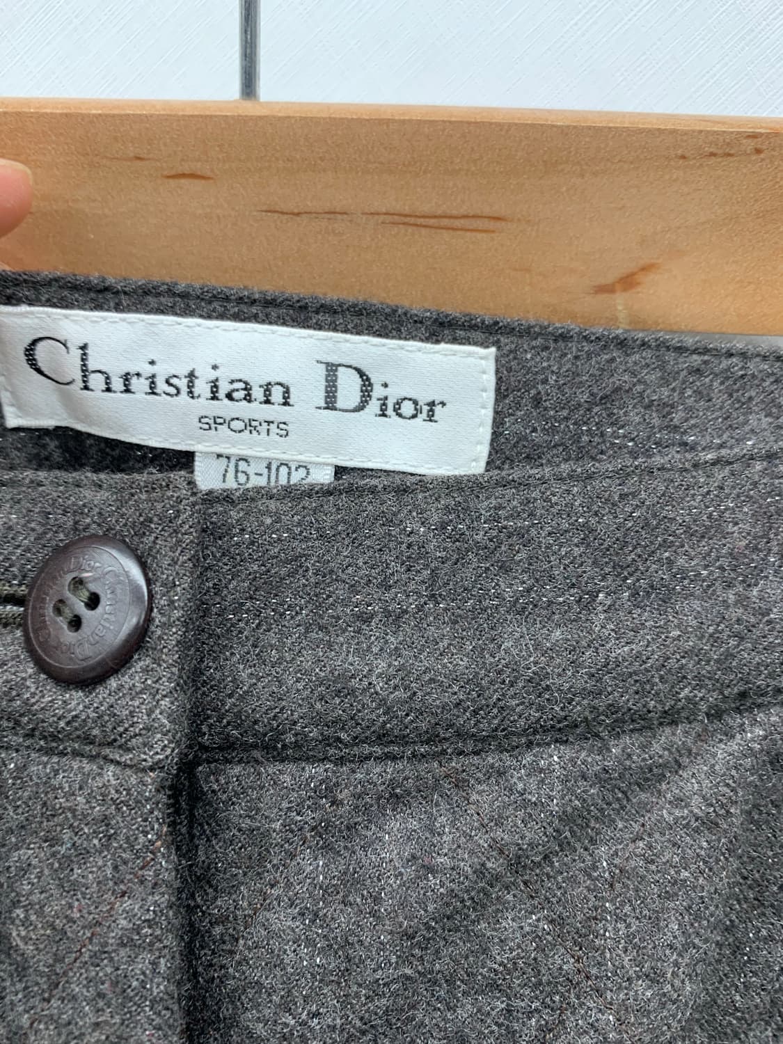 디올 로고 울 버뮤다 숏츠 상품이미지8