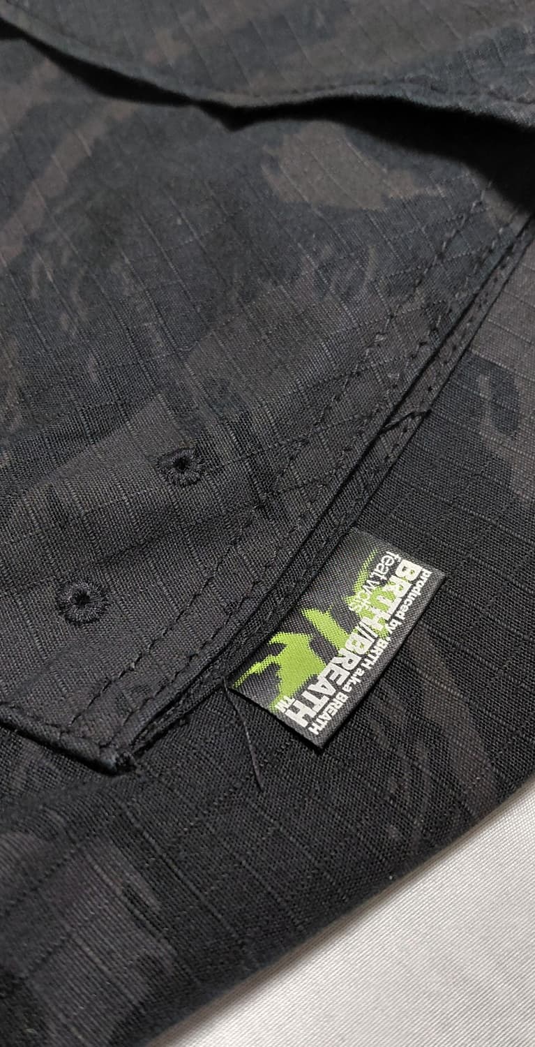 [L] BREATH feat. wolfs 타이거 카모 립스탑 카고팬츠 상품이미지7