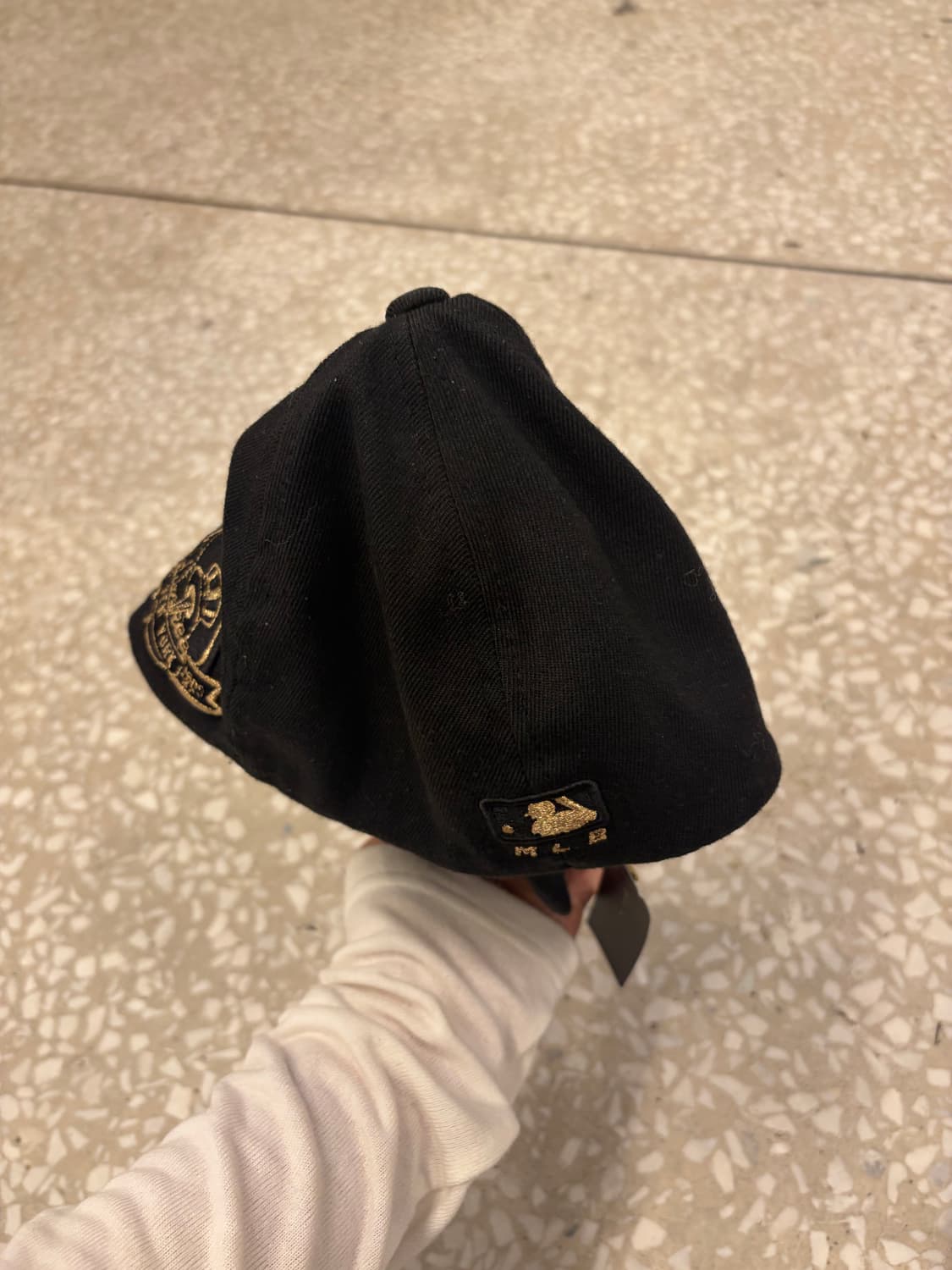 MLB New York Yankees Black Cap  상품이미지4