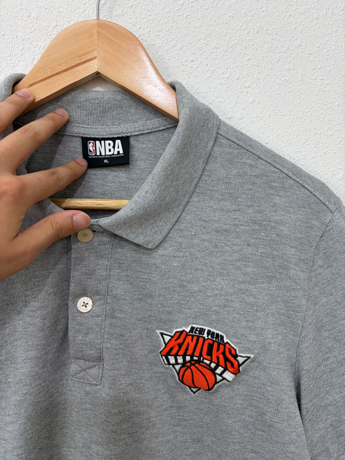 NBA 뉴욕 닉스 자수 PK 카라 반팔티 상품이미지2