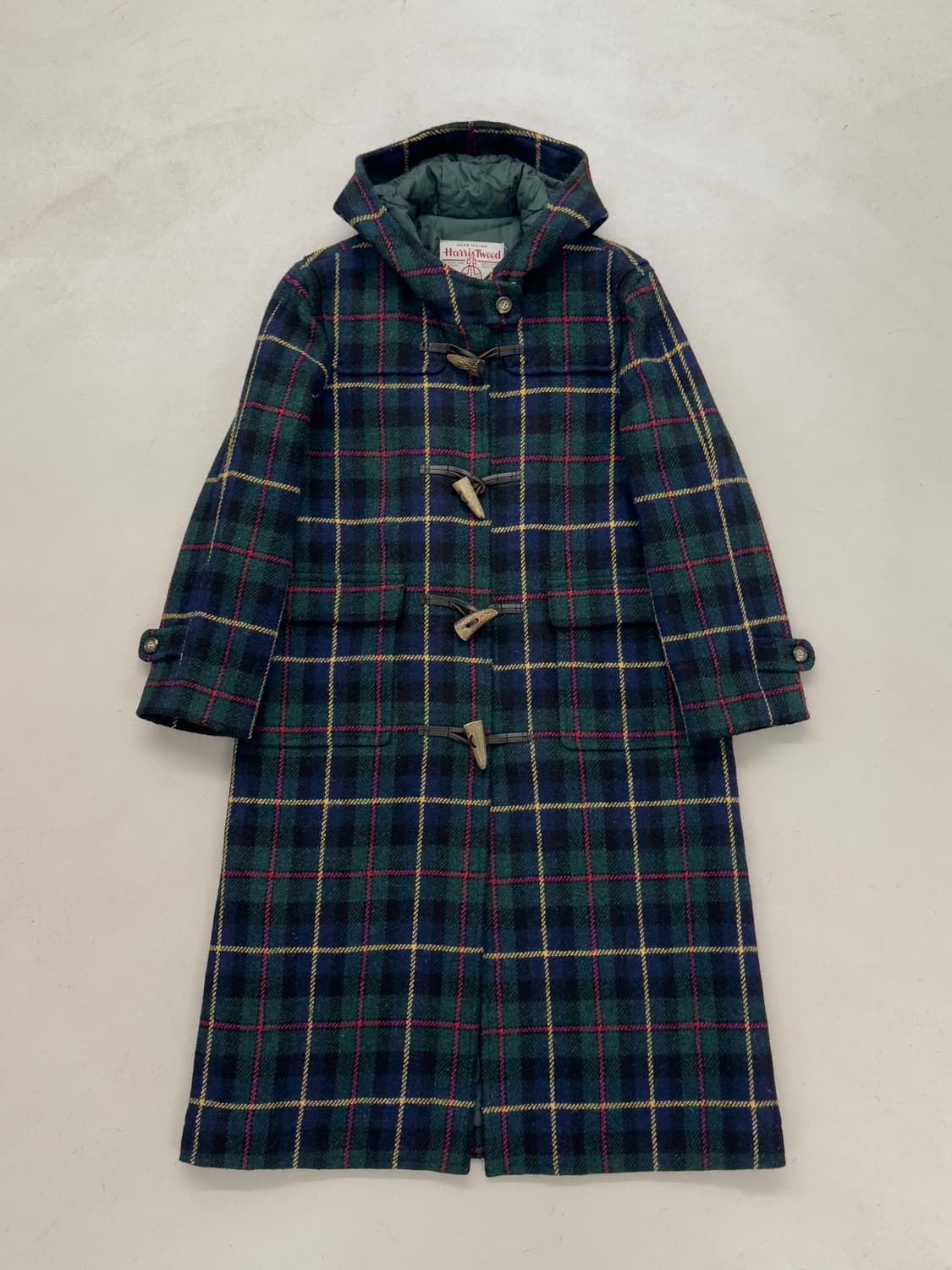 해리스트위드 더플 코트 상품이미지2