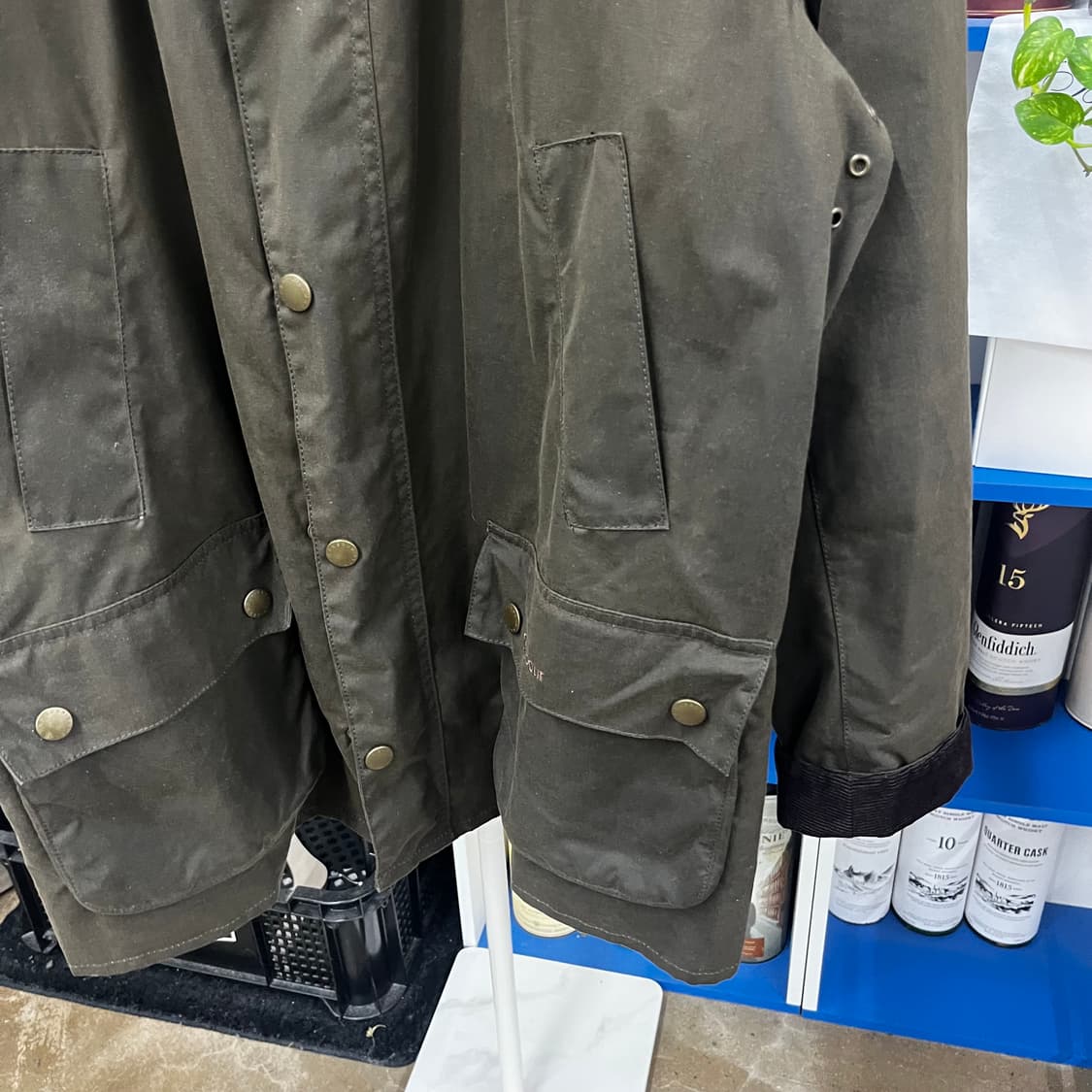 바버 애쉬비 왁스자켓 L 상품이미지4