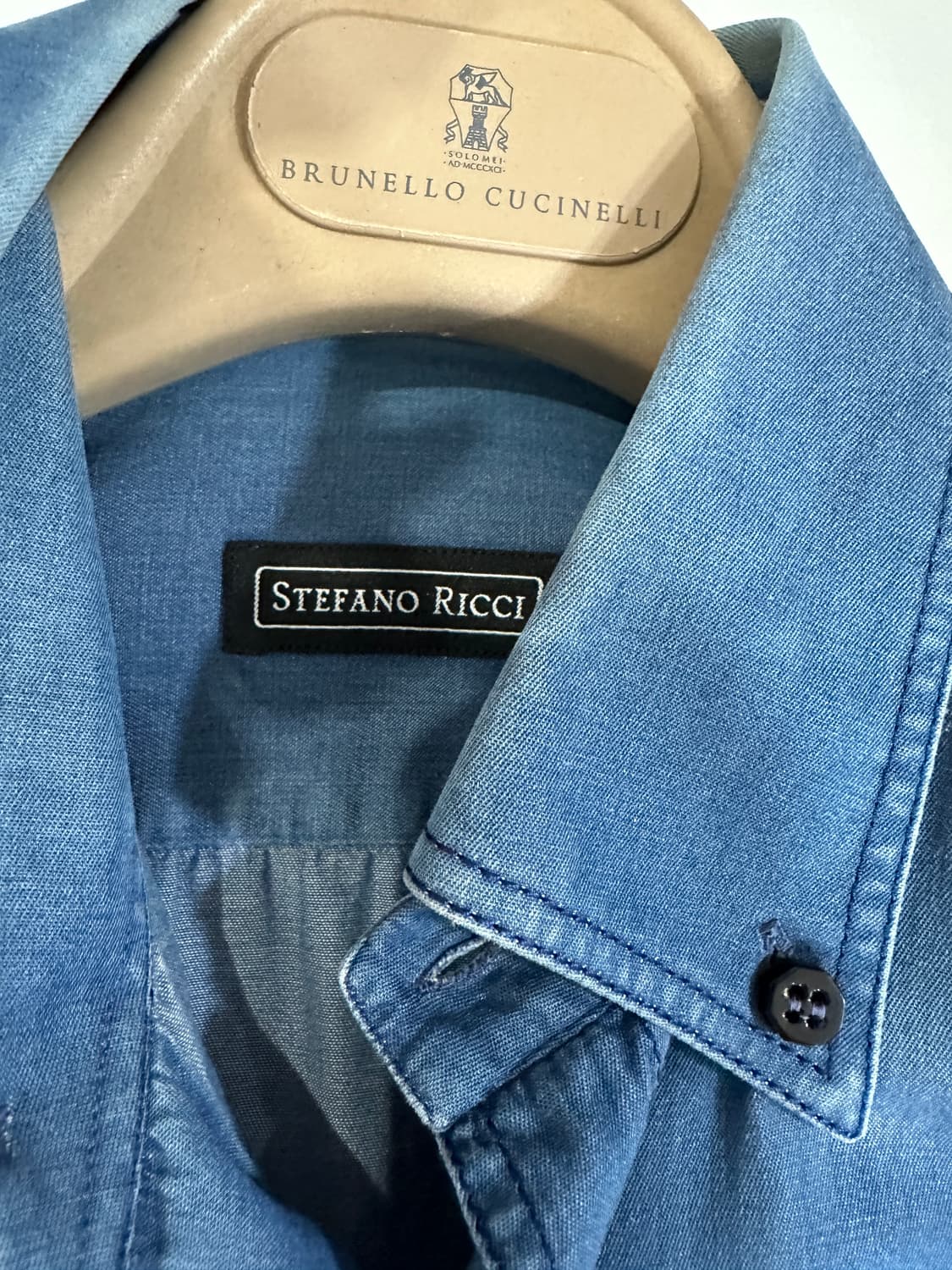 스테파노리치 데님 셔츠 상품이미지4