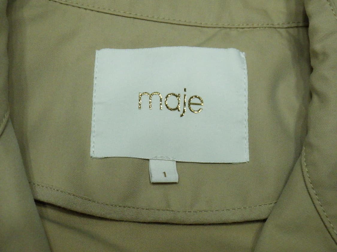 (1사이즈) 마쥬 maje 트렌치 코트 상품이미지7