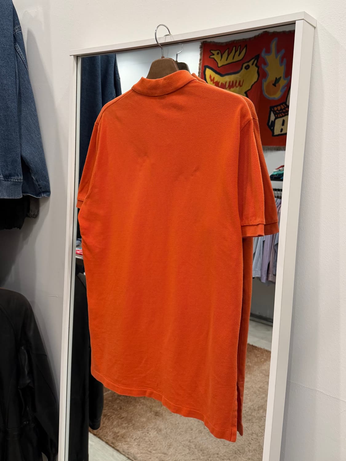 Polo RL 폴로 랄프로렌 pk 반팔 티셔츠 (Orange) 상품이미지5