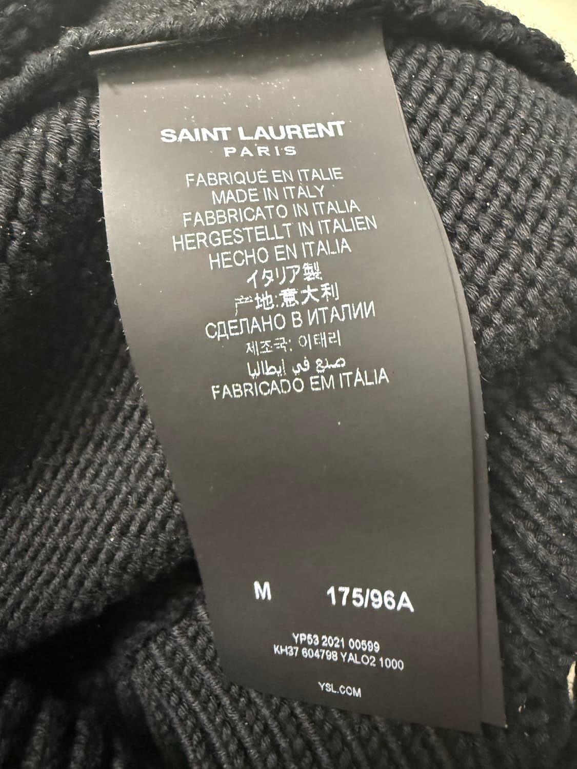 생로랑 디스트로이드 니트 m 상품이미지5
