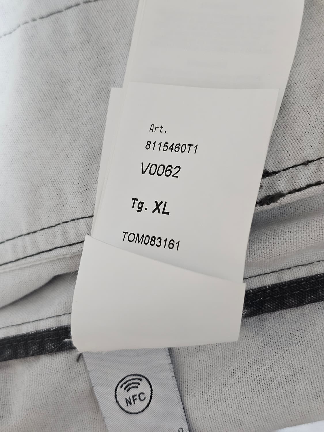 스톤아일랜드 파나마 리사이클드 옥사이드 플레이팅 자켓 상품이미지8