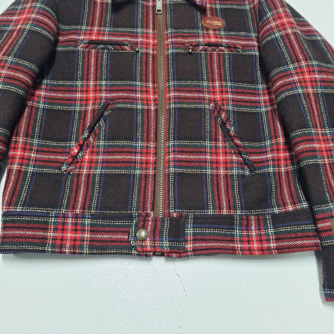 SLYZ 타탄체크 라이더자켓 - 48 상품이미지5