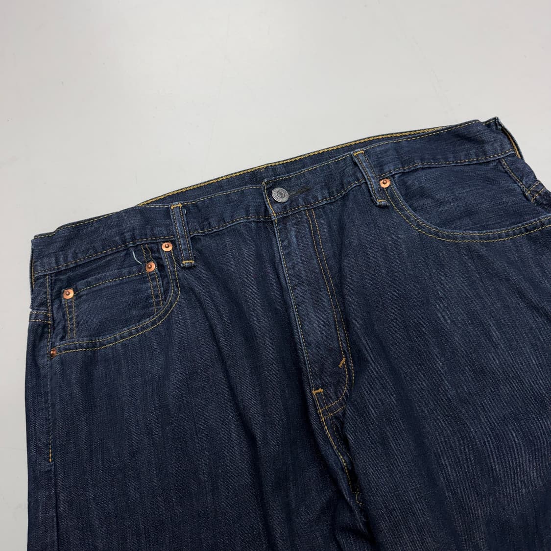 리바이스 569 새깅 워싱 스케이터 와이드 데님팬츠 상품이미지4