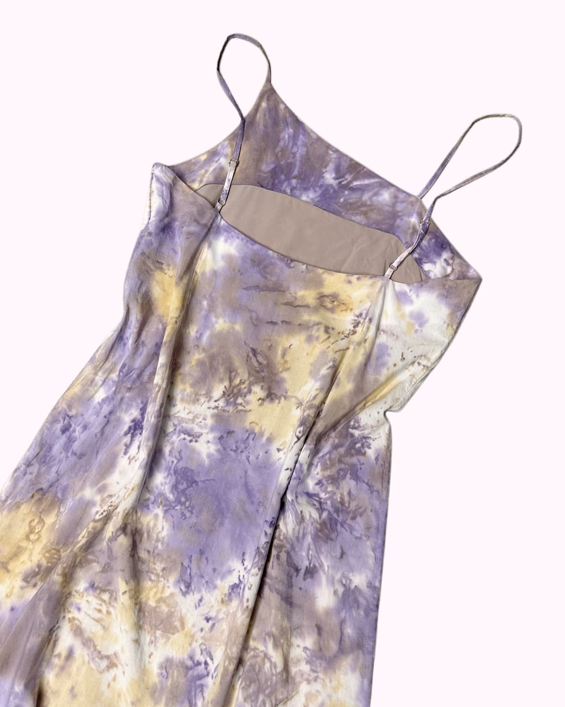 purple tie-dye unbalance dress 상품이미지4