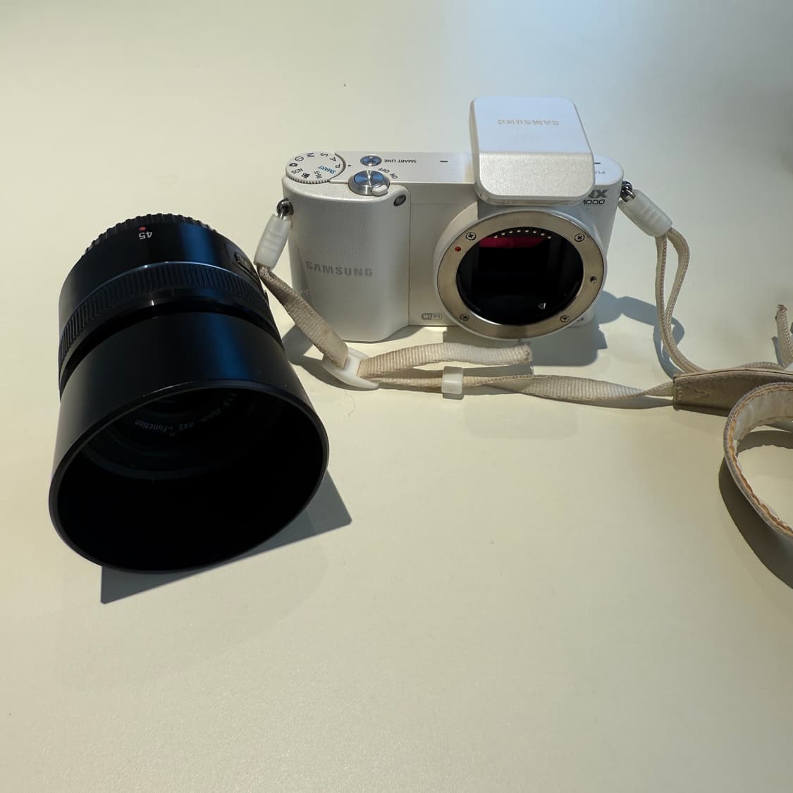 삼성 NX1000 미러리스 디카 화이트 20-50mm 렌즈 상품이미지7