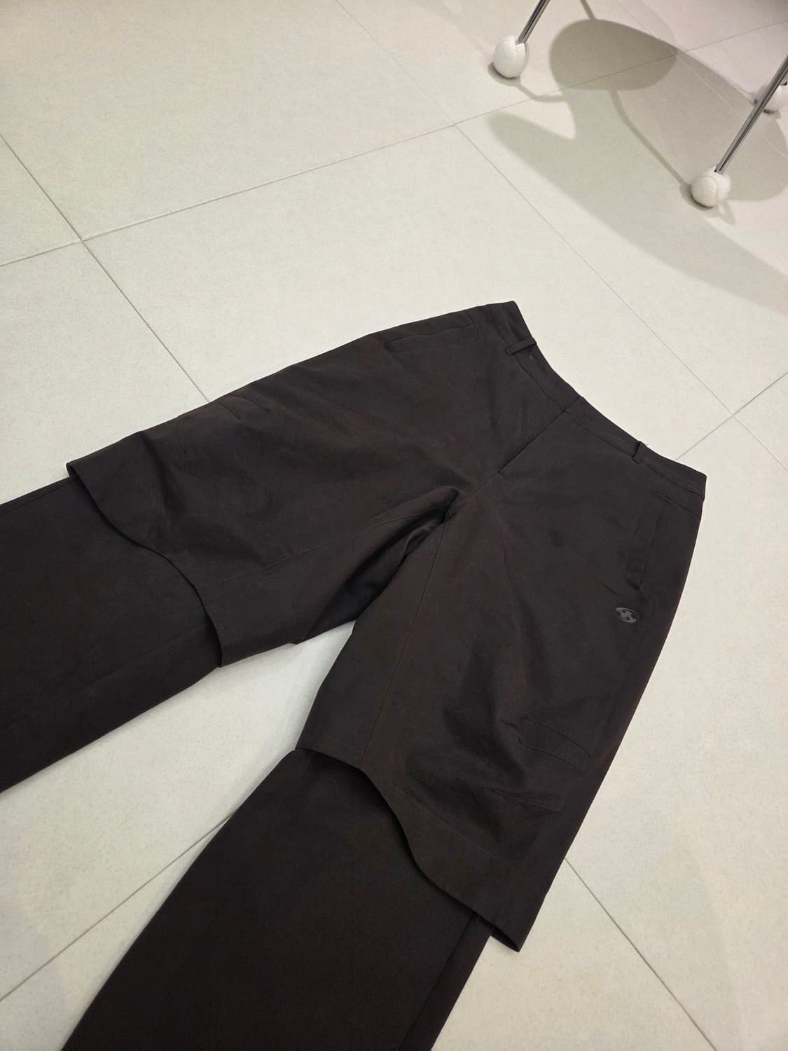 산산기어 레이어드팬츠 브라운 2사이즈 상품이미지3