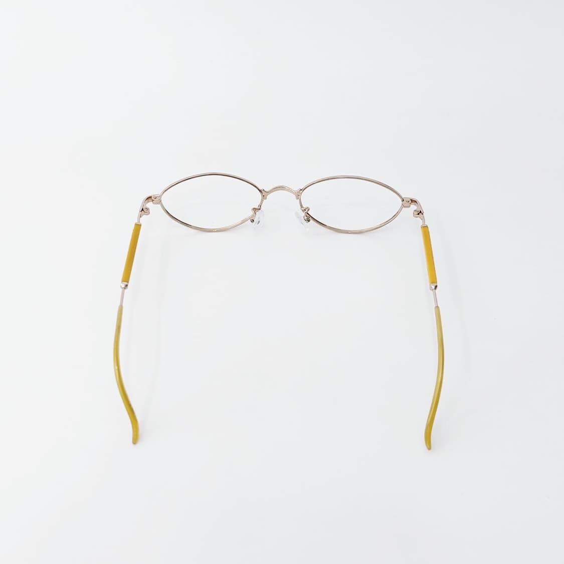 옐로우 포인트 골드 메탈 데드스탁 빈티지안경 상품이미지4