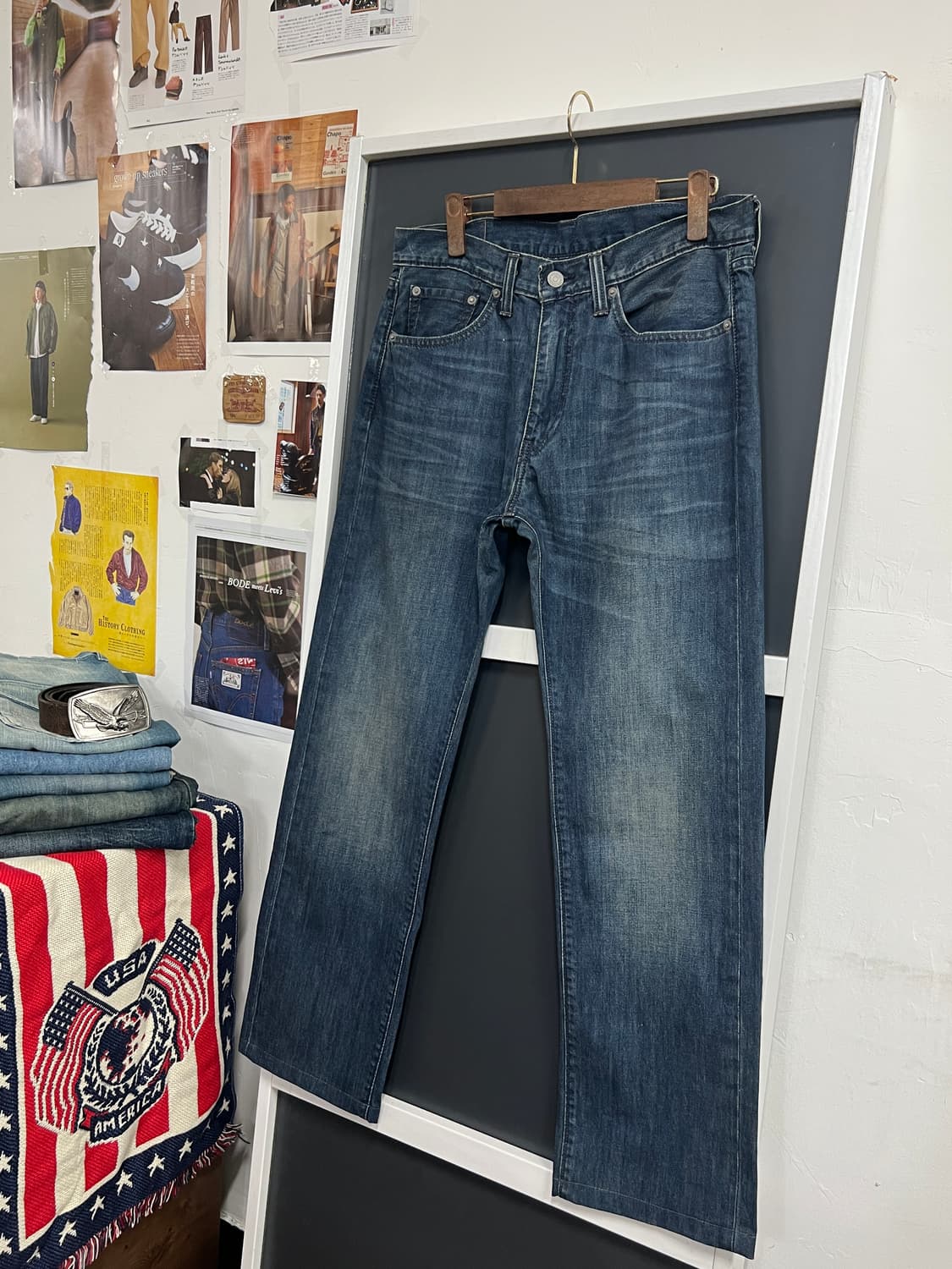 Levis 리바이스 505 레귤러 스트레이트 데님 팬츠 상품이미지8