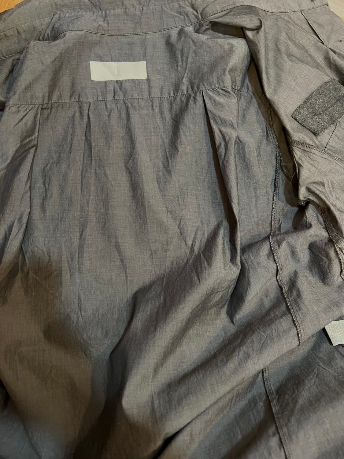 구호 KUHO 여성 차콜그레이 롱셔츠 셔츠자켓 상품이미지6