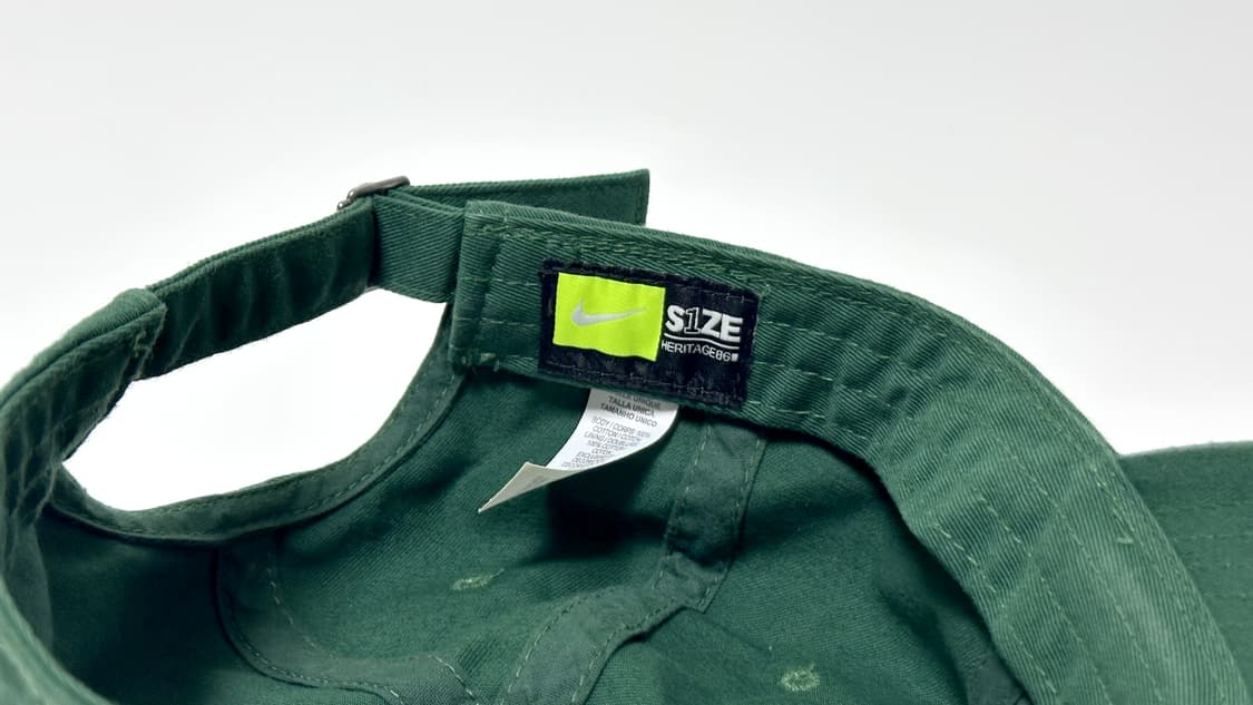나이키 S1ZE 녹색 그린 볼캡 ‘WM’ 상품이미지10