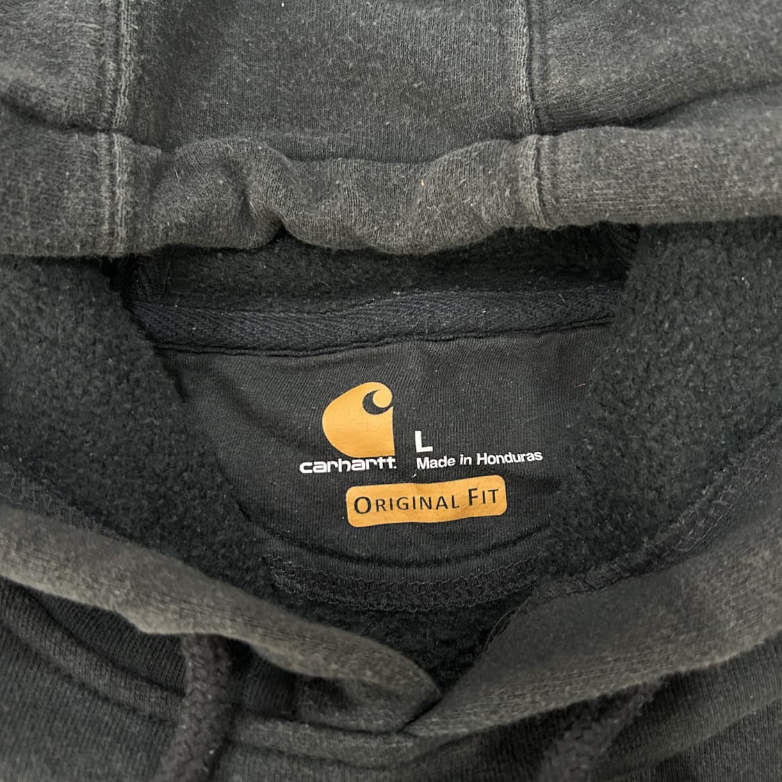칼하트 블랙 후드티 L 상품이미지2