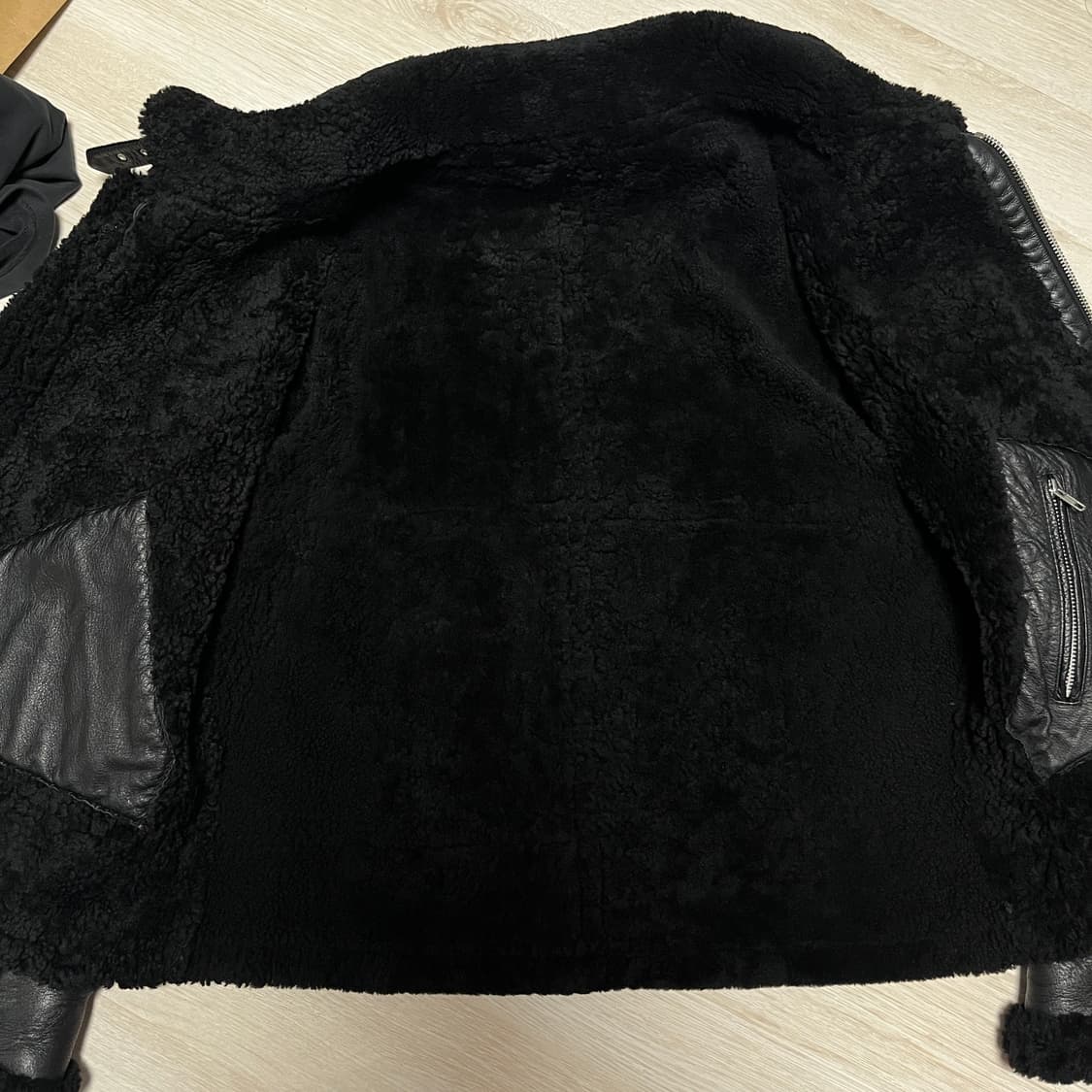 앤더슨벨 카잔 시어링 에비에이터 양가죽 자켓 L사이즈 상품이미지7