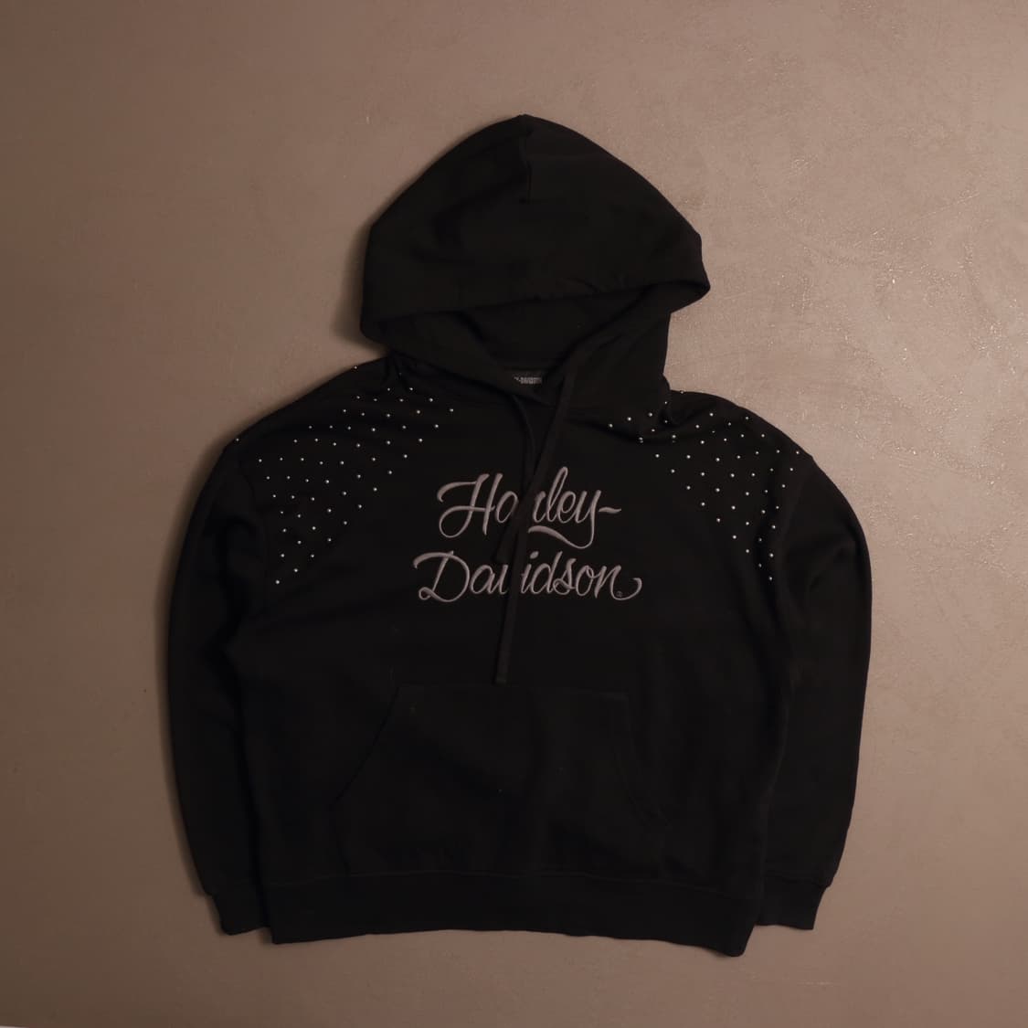 할리데이비슨 자수 스틸 후드티 A1421 상품이미지1