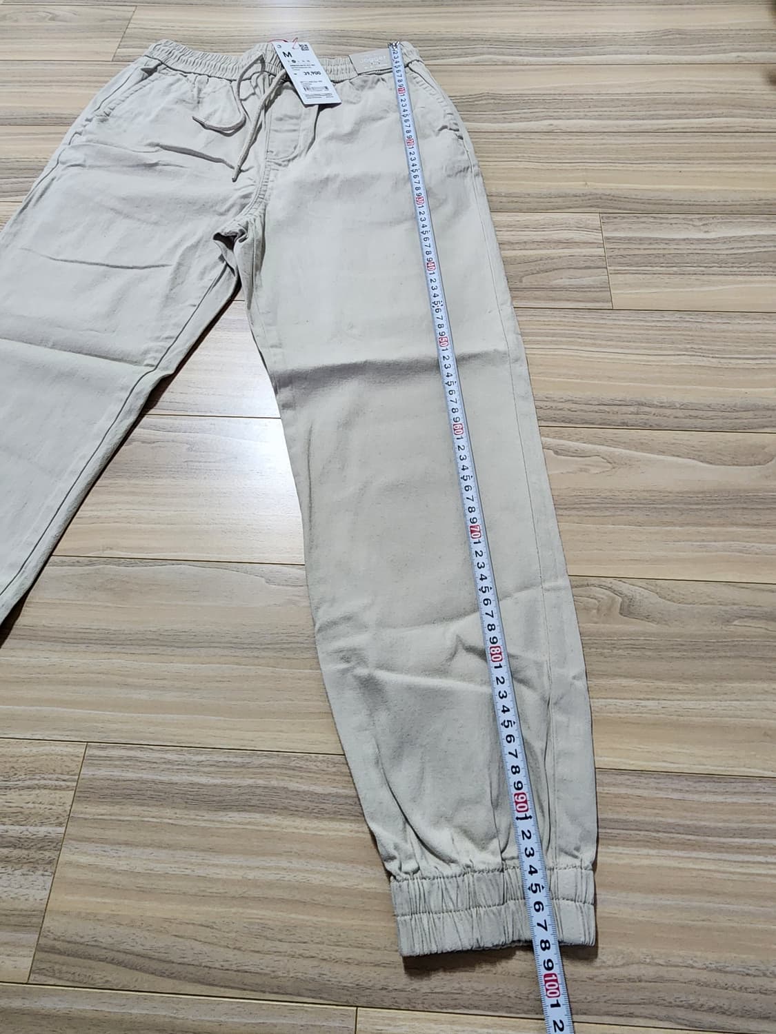 스파오조거팬츠면바지30사이즈베이지 상품이미지6