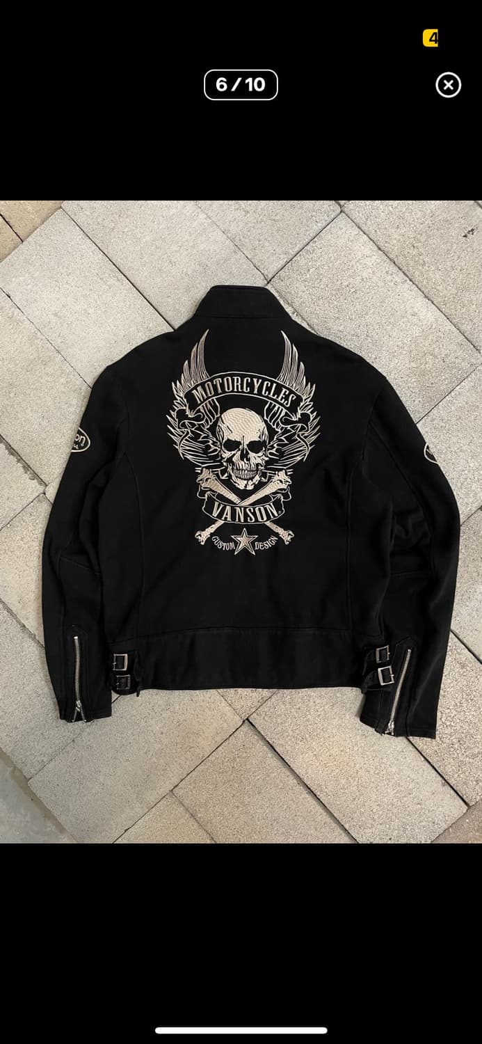 밴슨 모터사이클 코튼 자켓 상품이미지6