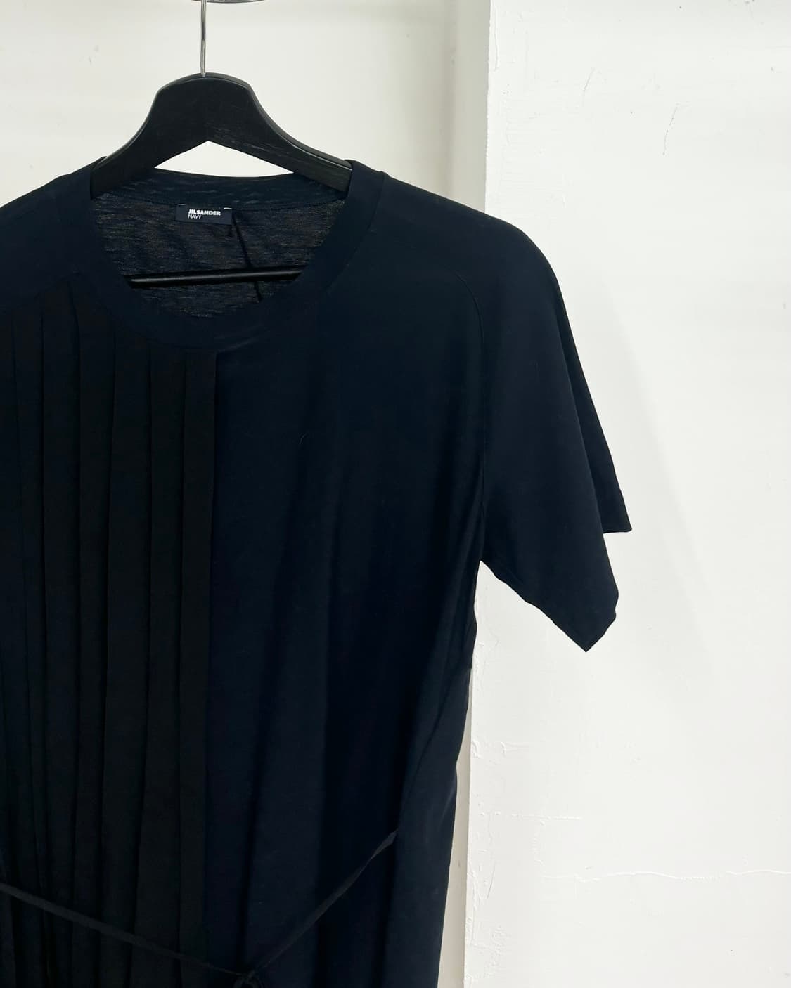 질 샌더 시폰 플리츠 컷소어 티셔츠 상품이미지4