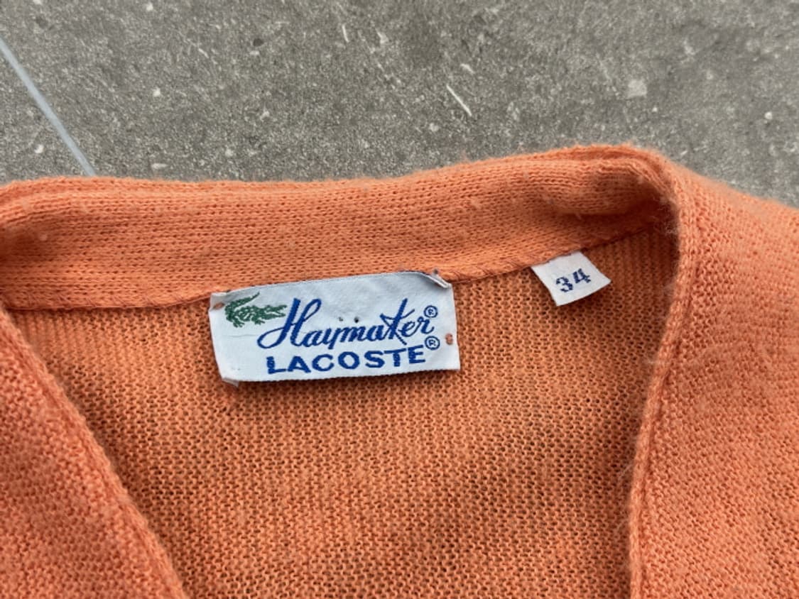 70'S LACOSTE_ made in U.S.A (M~L) 상품이미지9