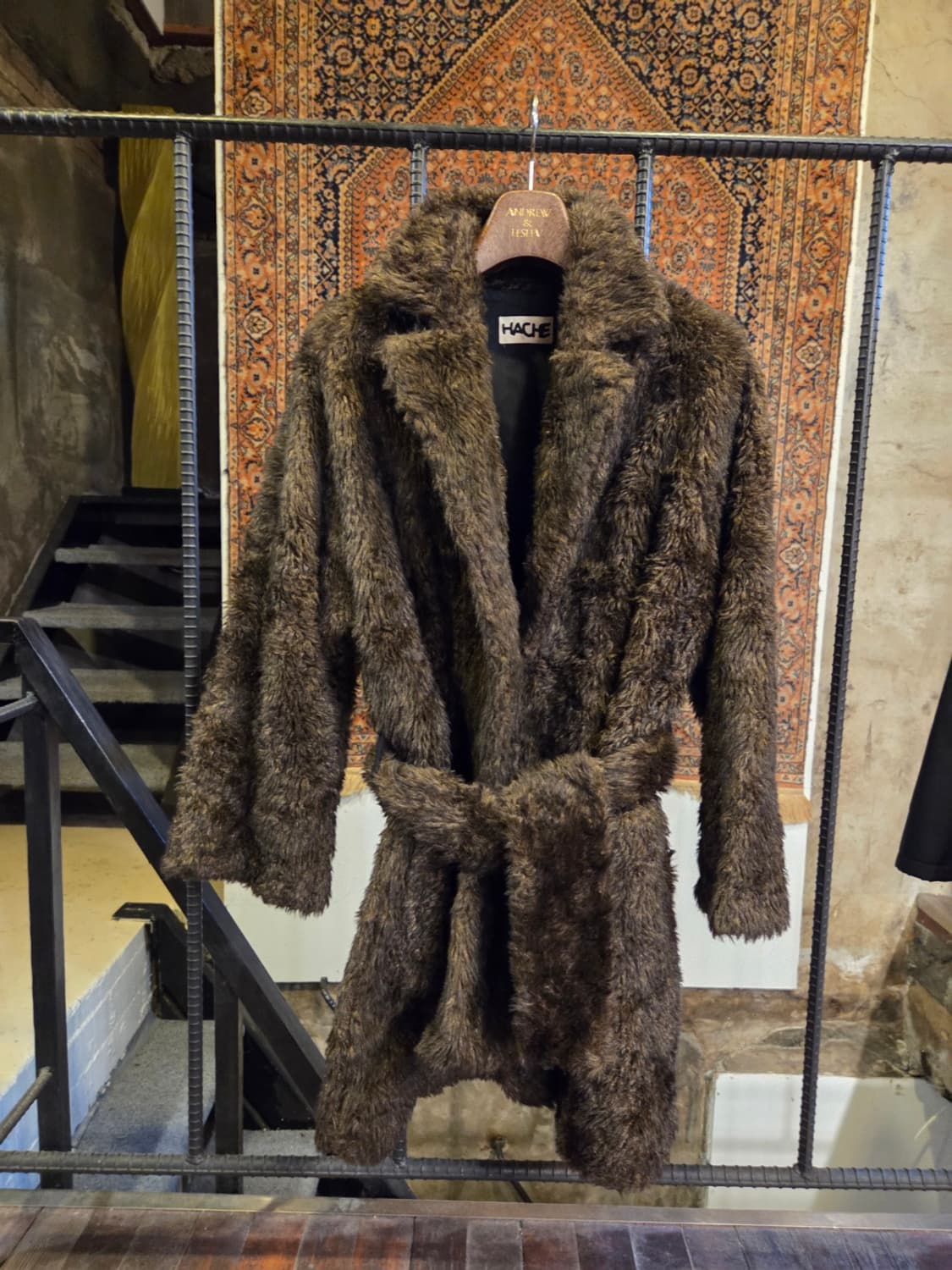 HACHE 시어링코트 상품이미지5