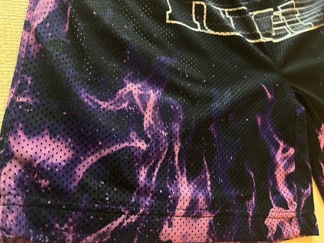 FUCT MESH FLAME PRINT SHORTS 상품이미지3