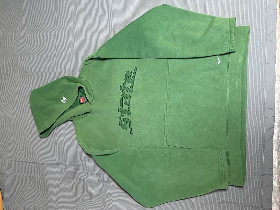 빈티지 나이키 후드티 그린 L사이즈 상품이미지1