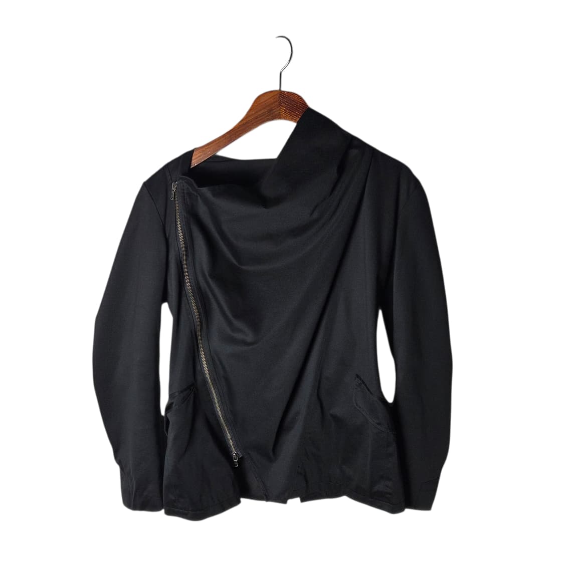 [Tornado Mart] 토네이도마트 아카이브 사선 드레이프 자켓 상품이미지1