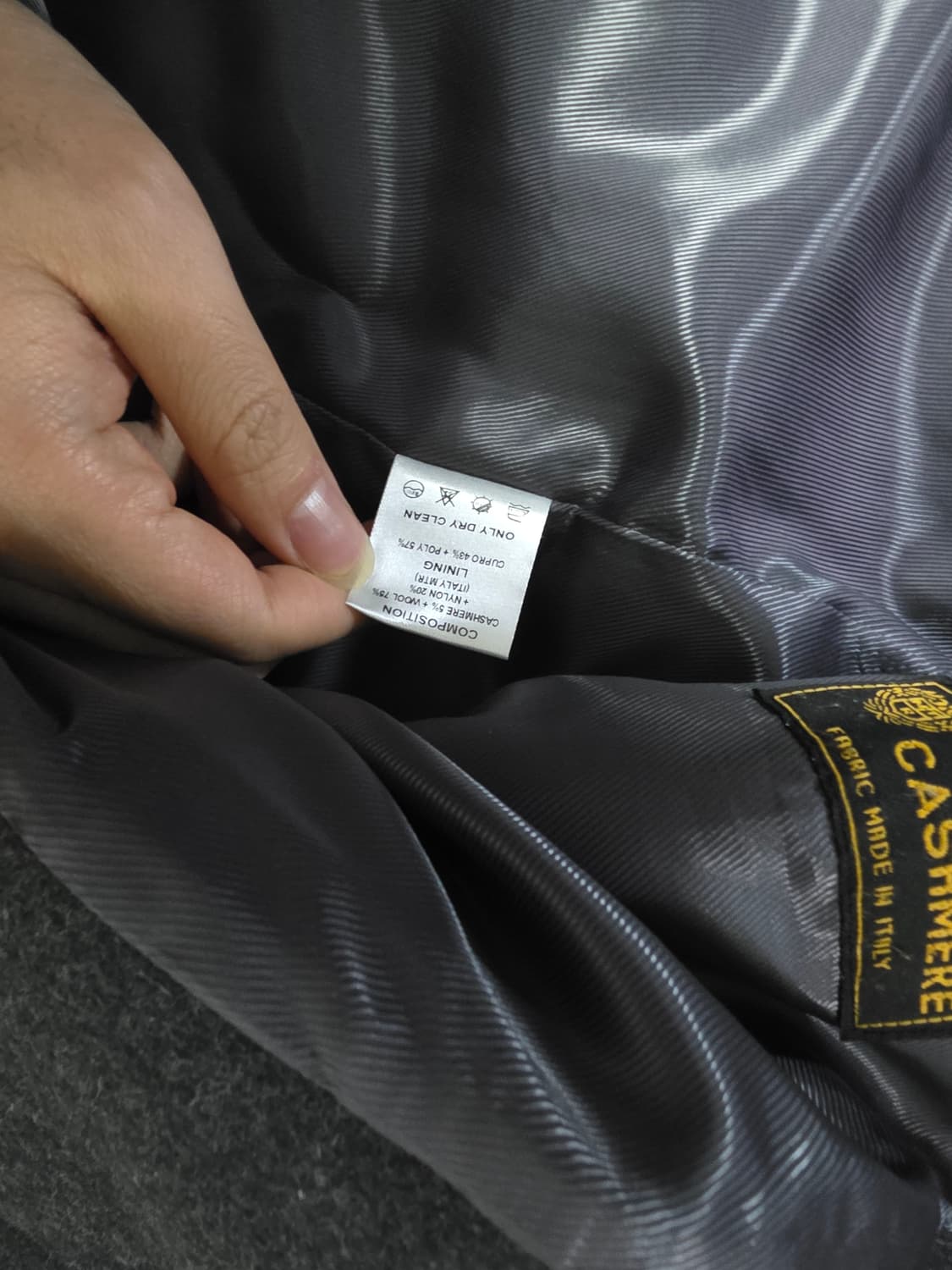 포커페이스 캐시미어 울 벨티드 수티앵 발마칸 46 상품이미지3