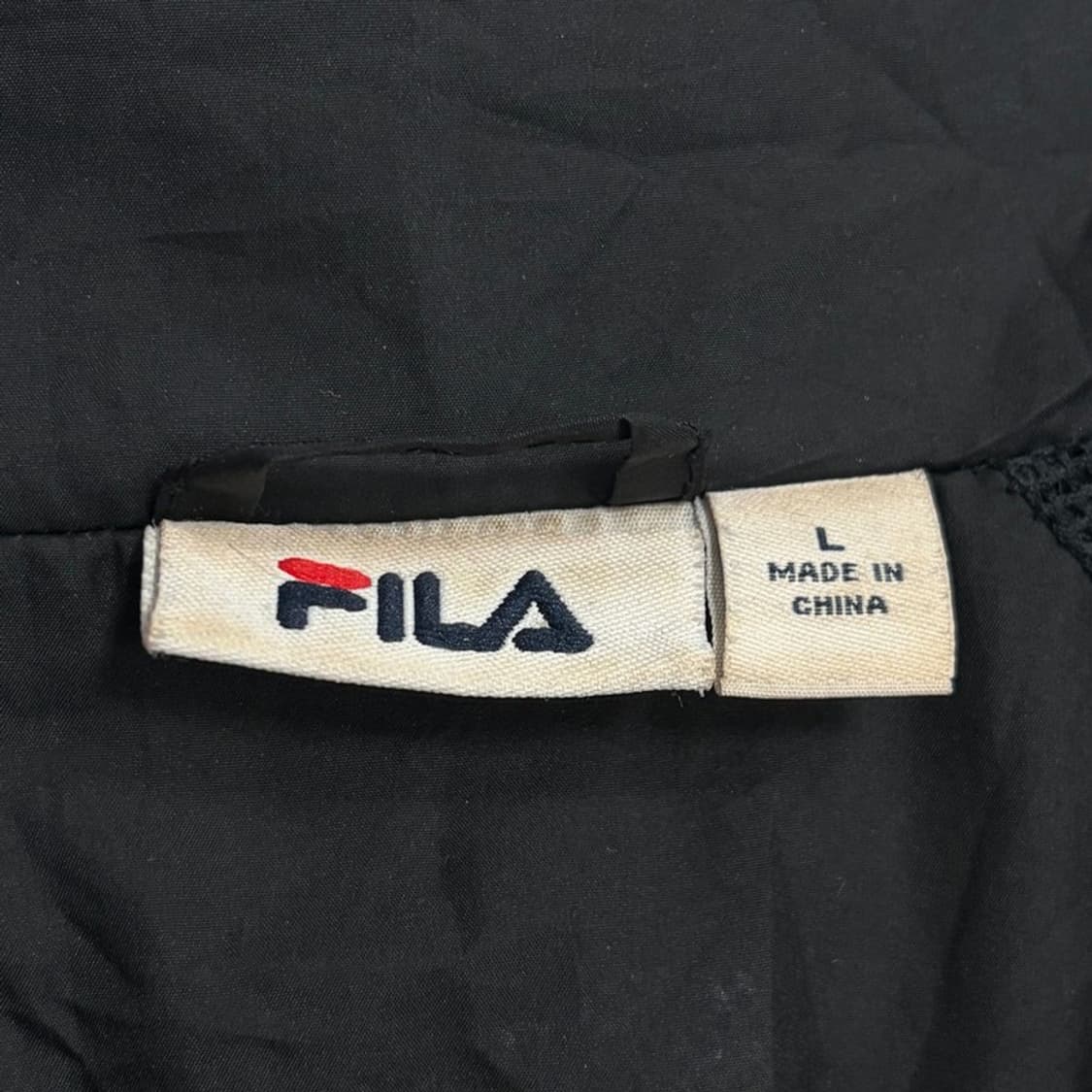 휠라 로고 베이직 바람막이 v1818  상품이미지5