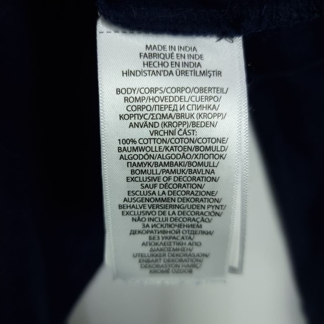 [폴로 랄프로렌] 포니 로고 자수 롱슬리브 긴팔티 네이비 M19873 상품이미지8