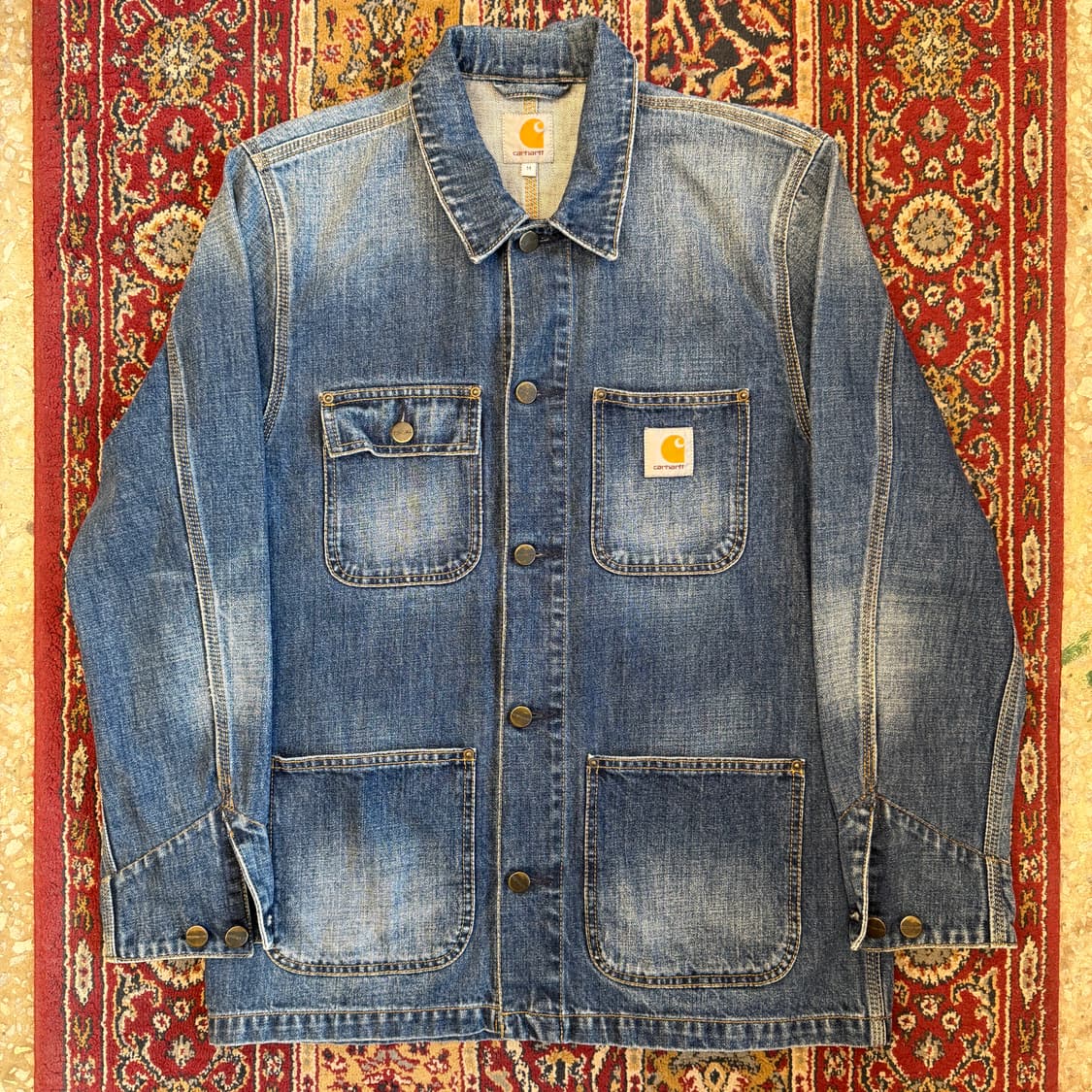 칼하트 WIP 미시건 코트 데님 초어자켓 [ 95 ] 상품이미지1