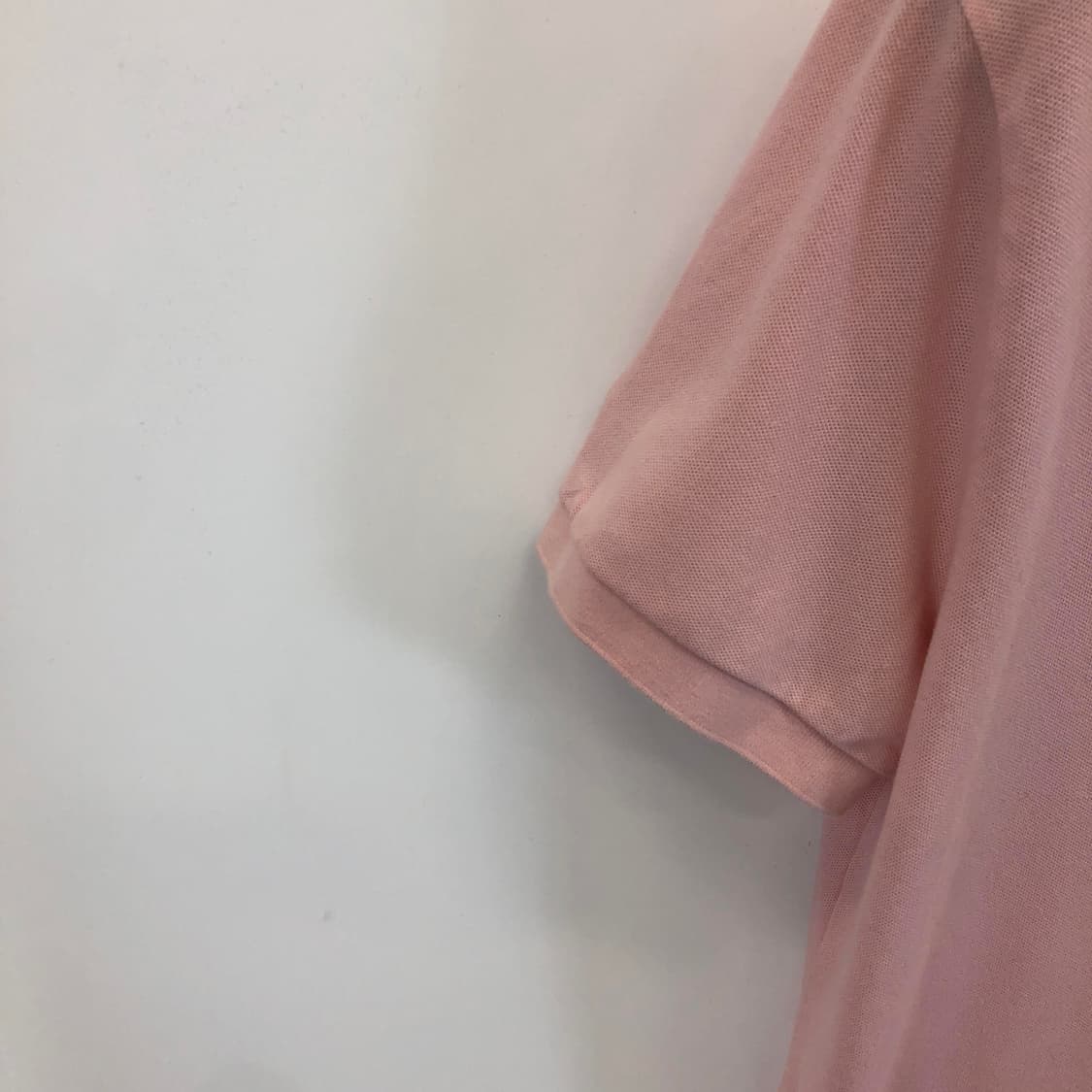 라코스테 패치로고 피케 폴로카라티 100 라이트핑크 상품이미지3