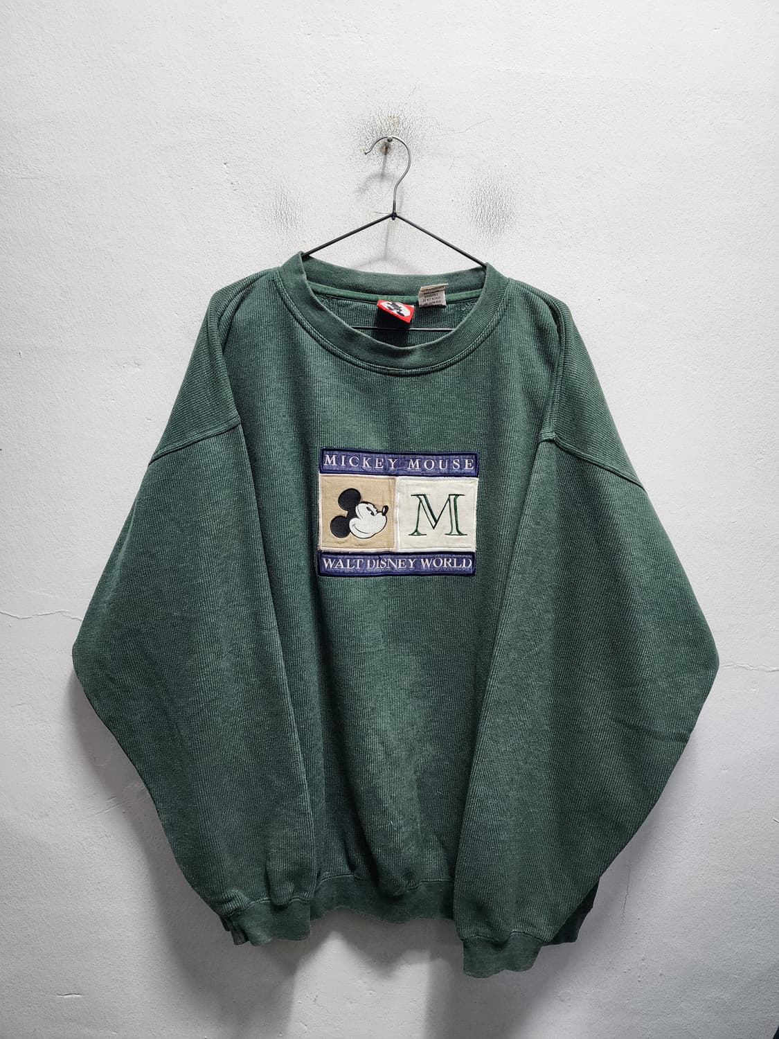 디즈니 OG 90s 미키마우스 네이비 맨투맨 티셔츠 XXL 상품이미지1