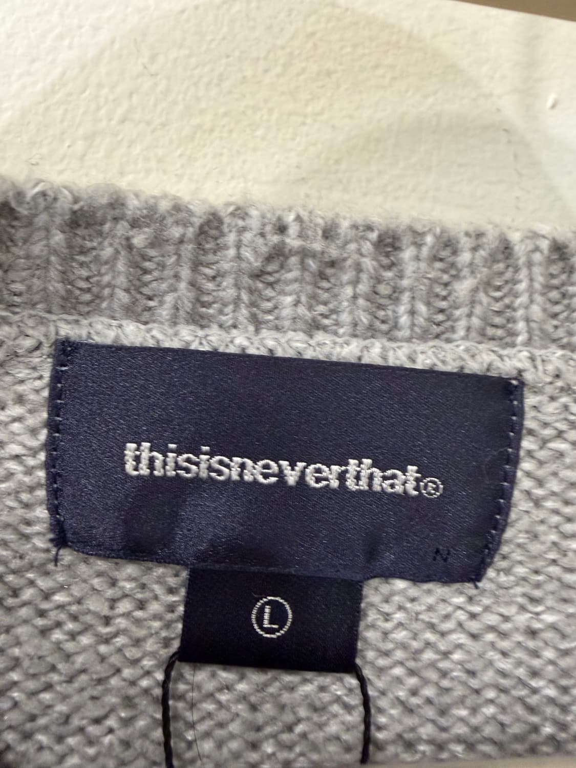 553. 디스이즈네버댓 니트 상품이미지2