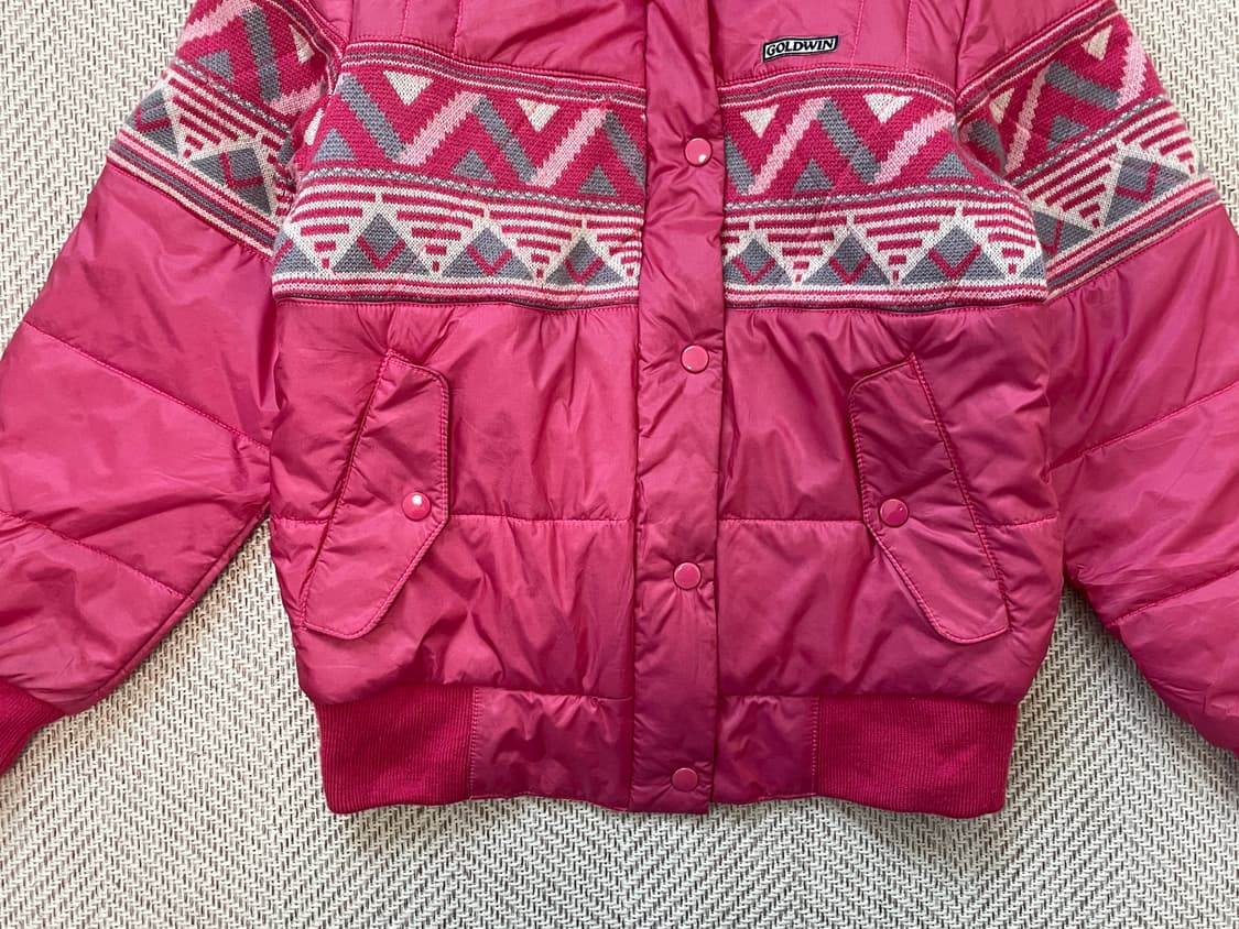 골드윈 노르딕 패턴 퍼카라 자켓 상품이미지6